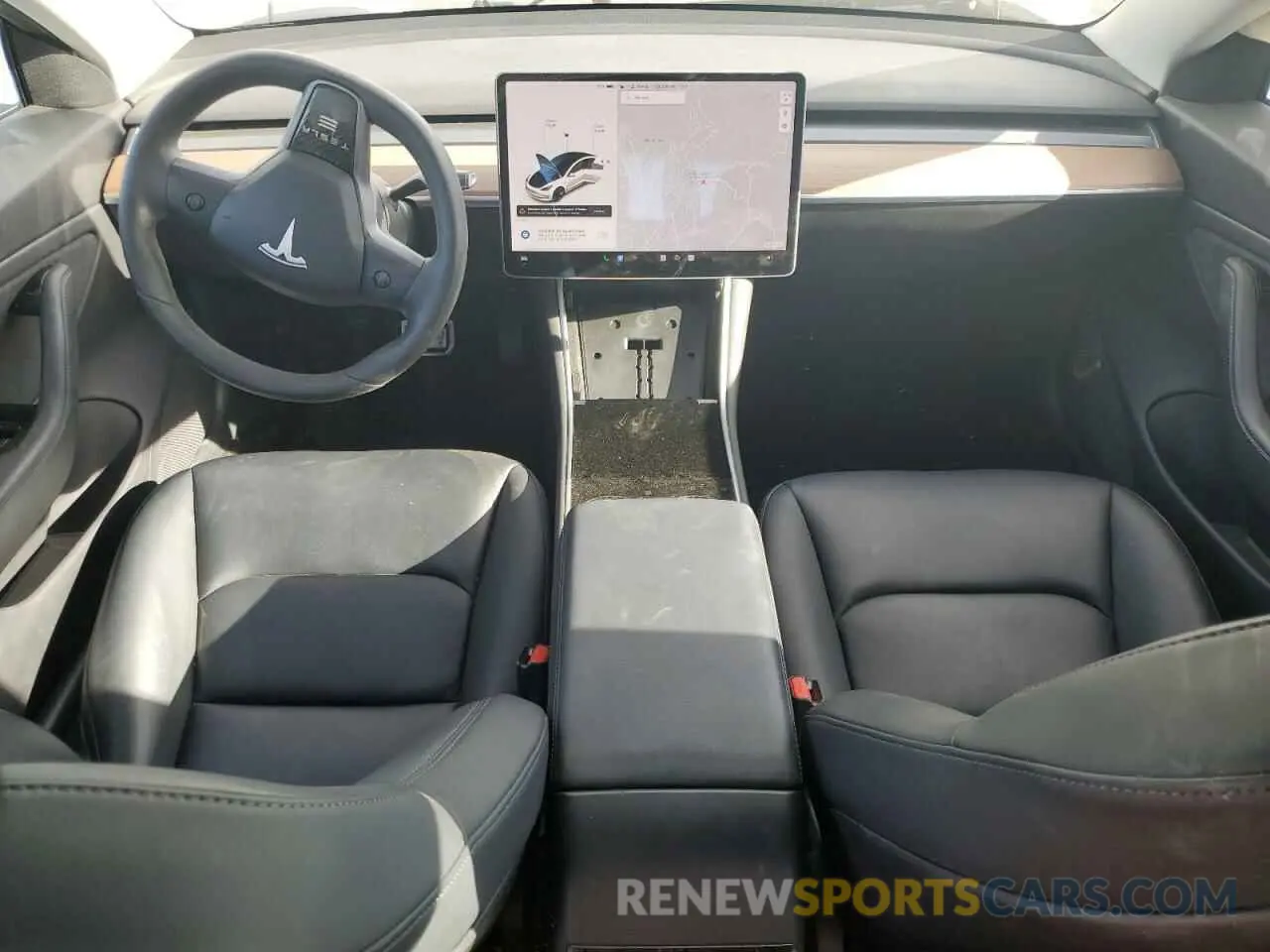 8 Photograph of a damaged car 5YJ3E1EB5LF619231 TESLA MODEL 3 2020