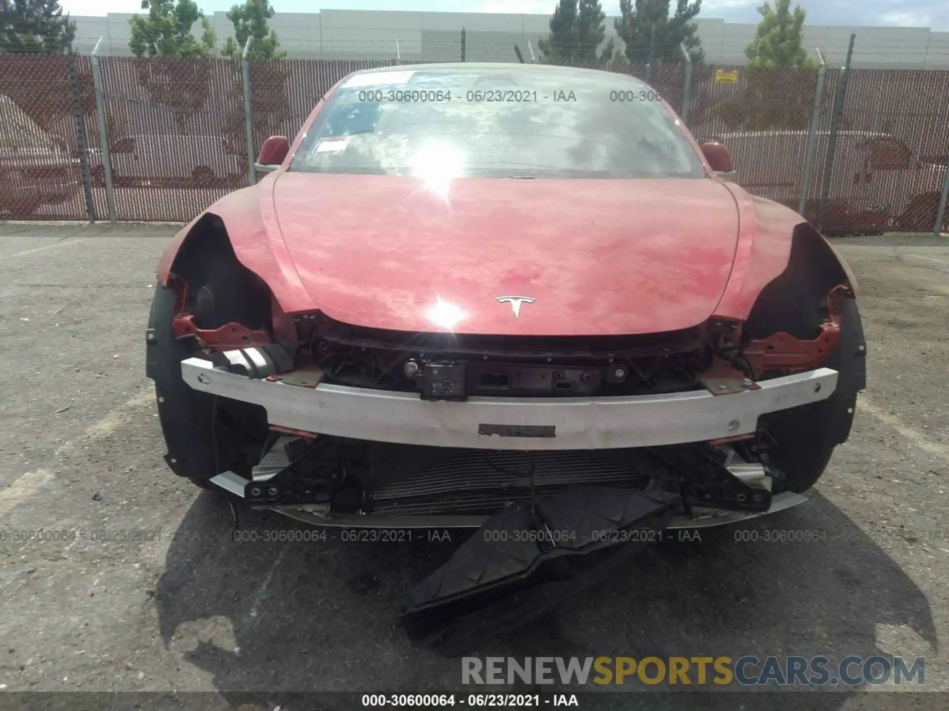 6 Photograph of a damaged car 5YJ3E1EB5LF635896 TESLA MODEL 3 2020