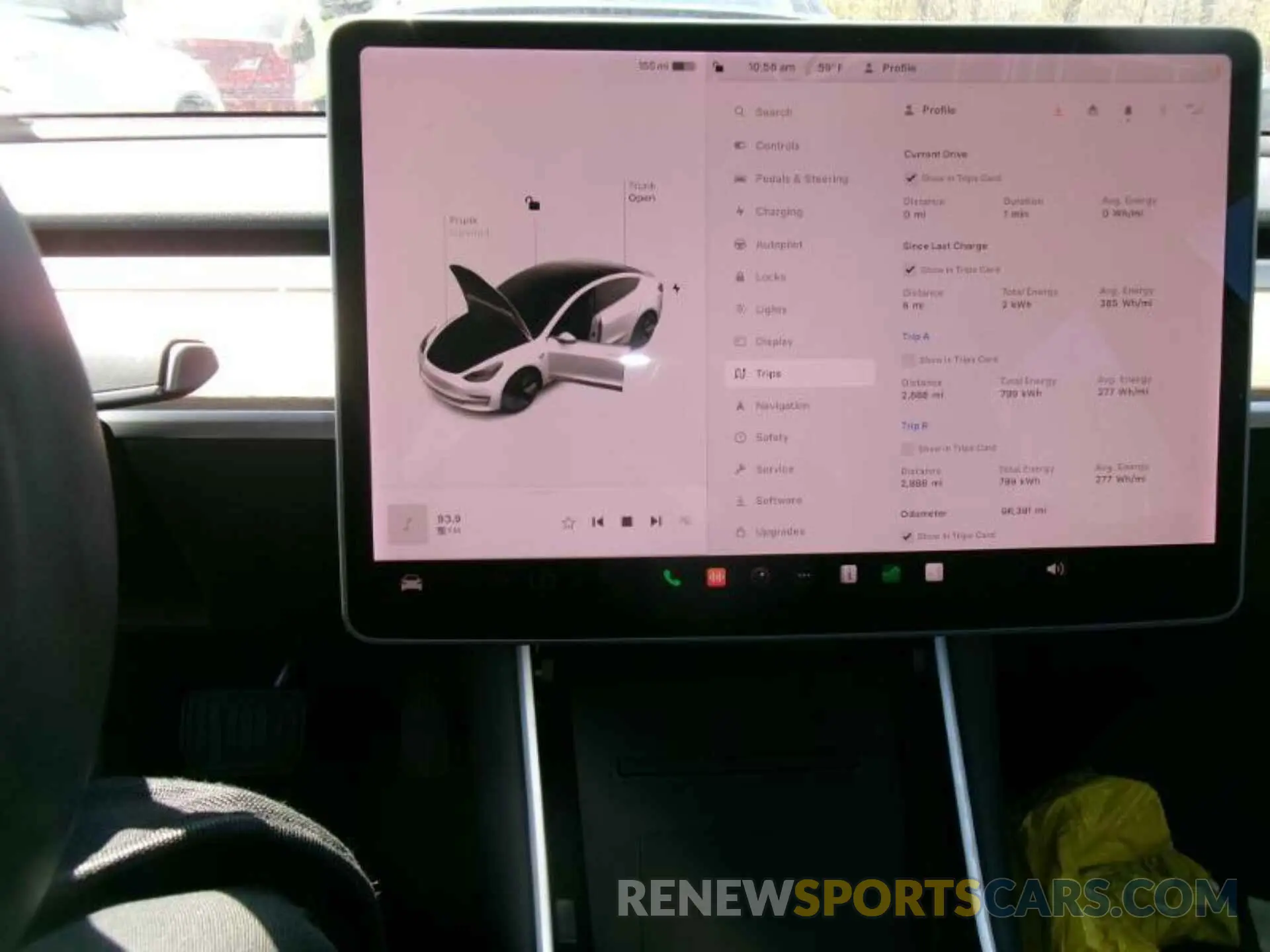 14 Photograph of a damaged car 5YJ3E1EB5LF637275 TESLA MODEL 3 2020
