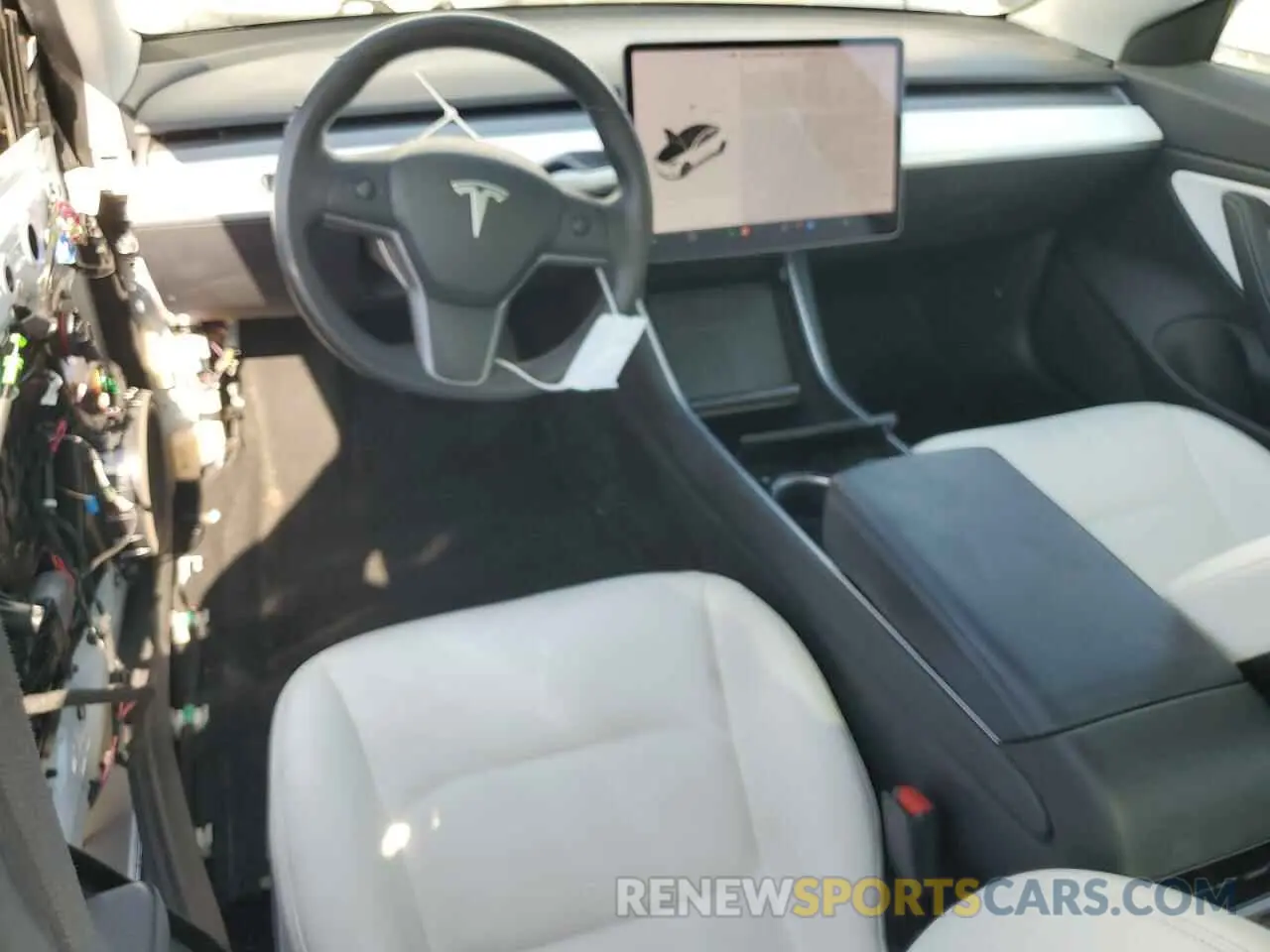 8 Photograph of a damaged car 5YJ3E1EB5LF651662 TESLA MODEL 3 2020