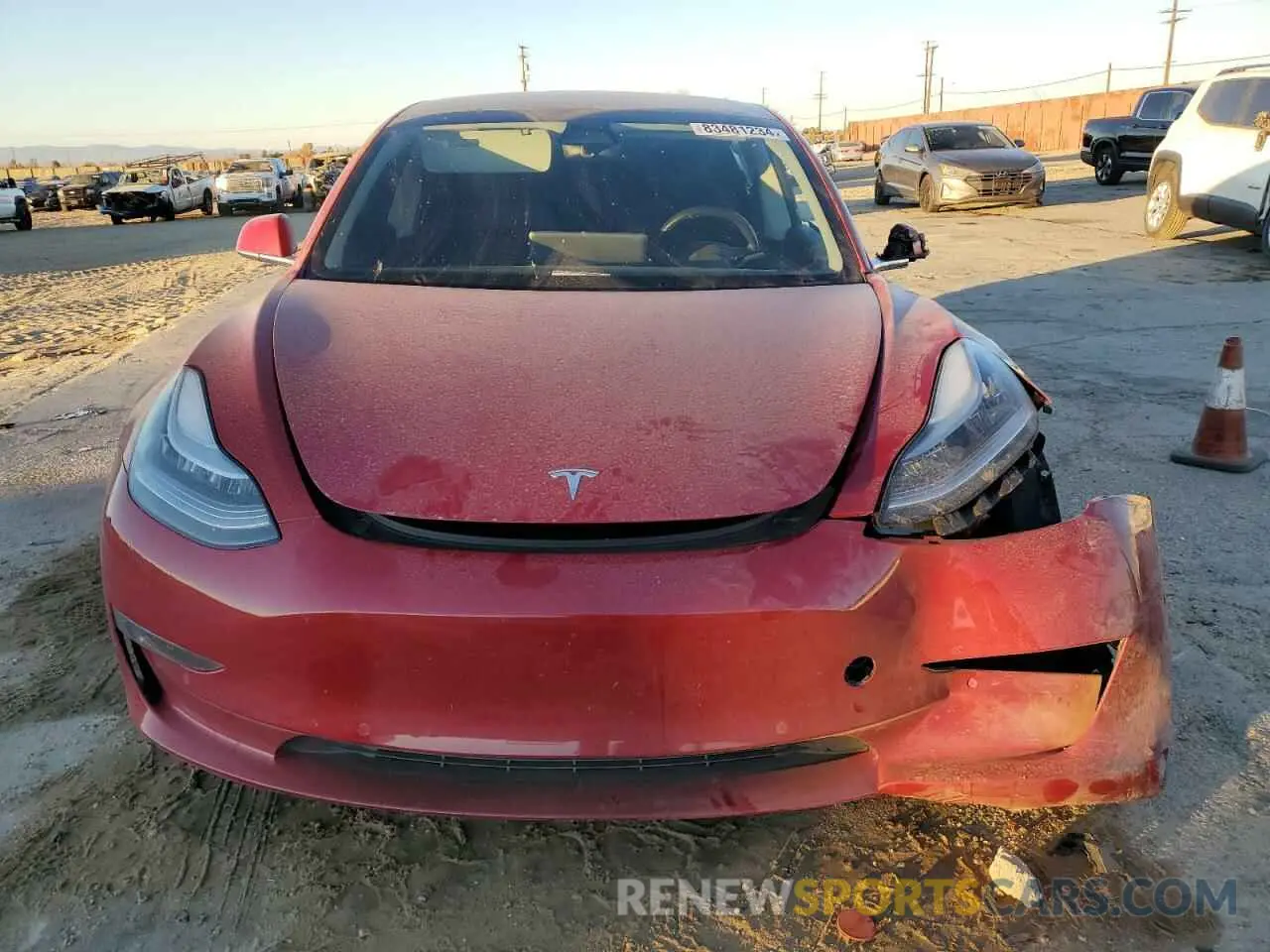 5 Photograph of a damaged car 5YJ3E1EB5LF711004 TESLA MODEL 3 2020