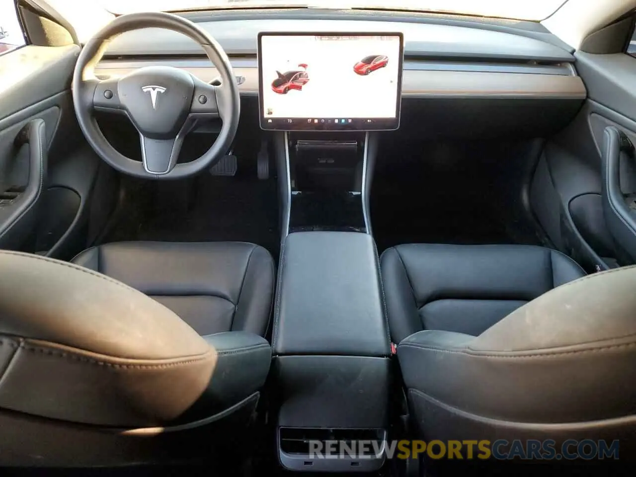 8 Photograph of a damaged car 5YJ3E1EB5LF711004 TESLA MODEL 3 2020