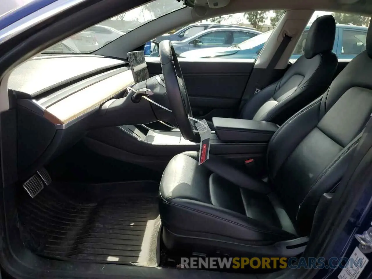 7 Photograph of a damaged car 5YJ3E1EB5LF744343 TESLA MODEL 3 2020