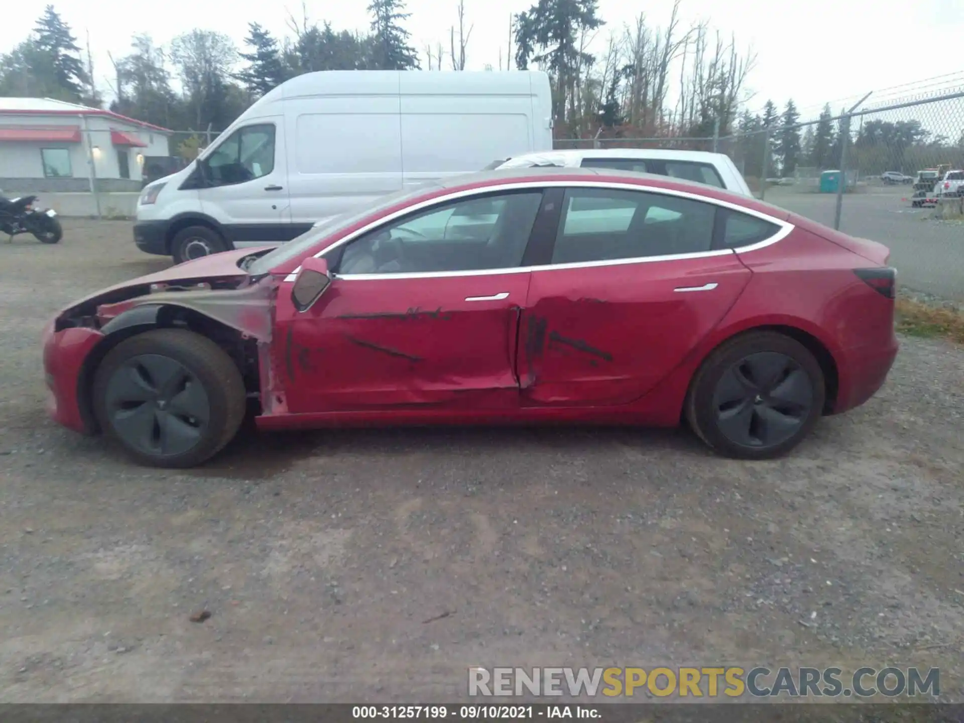 6 Photograph of a damaged car 5YJ3E1EB5LF746383 TESLA MODEL 3 2020