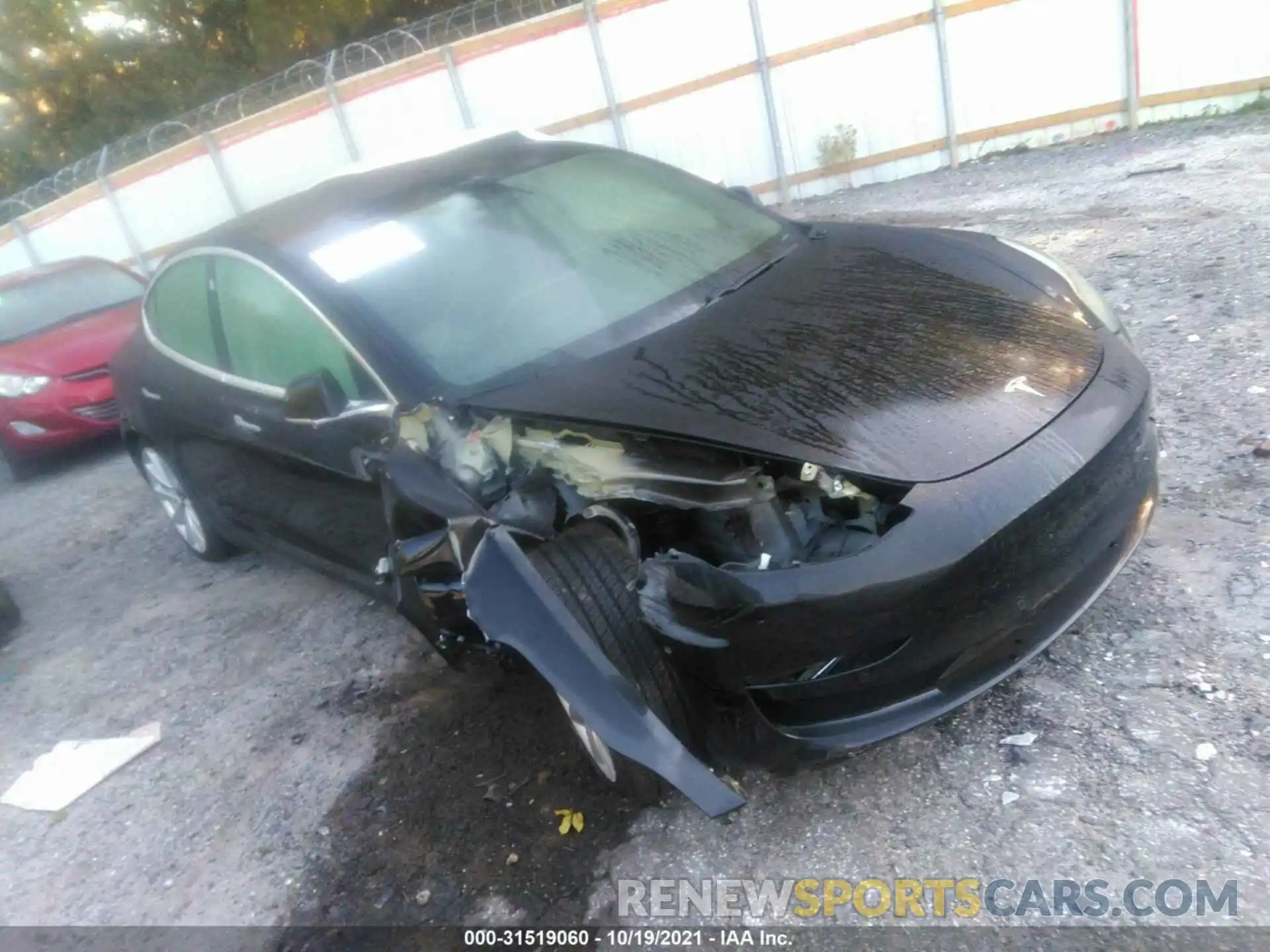 1 Photograph of a damaged car 5YJ3E1EB5LF790822 TESLA MODEL 3 2020