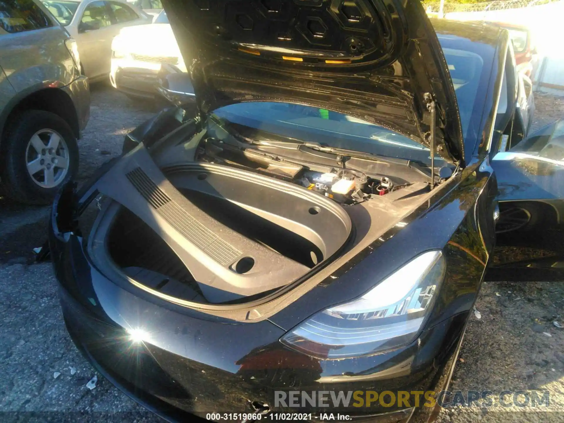 10 Photograph of a damaged car 5YJ3E1EB5LF790822 TESLA MODEL 3 2020