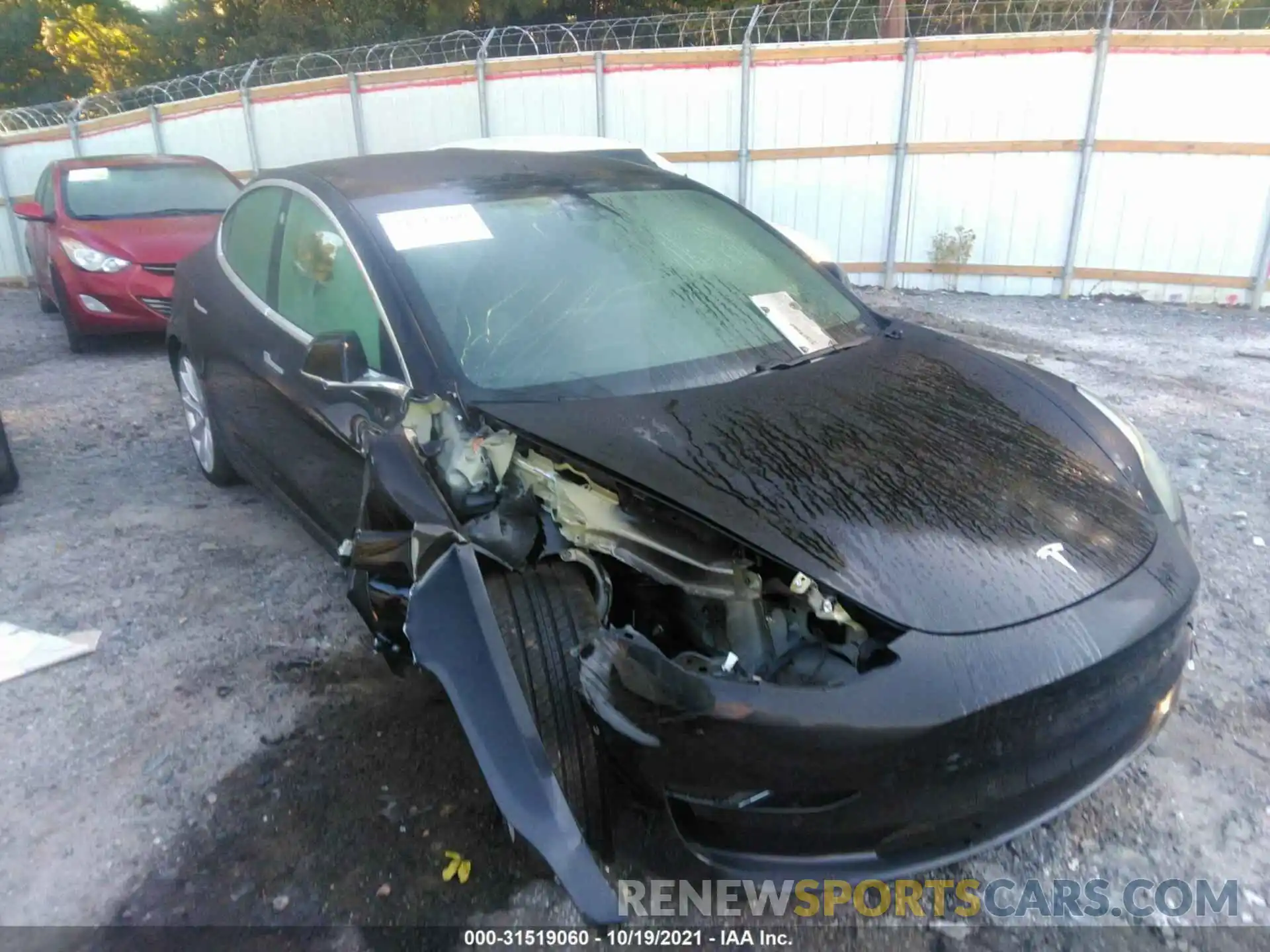 6 Photograph of a damaged car 5YJ3E1EB5LF790822 TESLA MODEL 3 2020