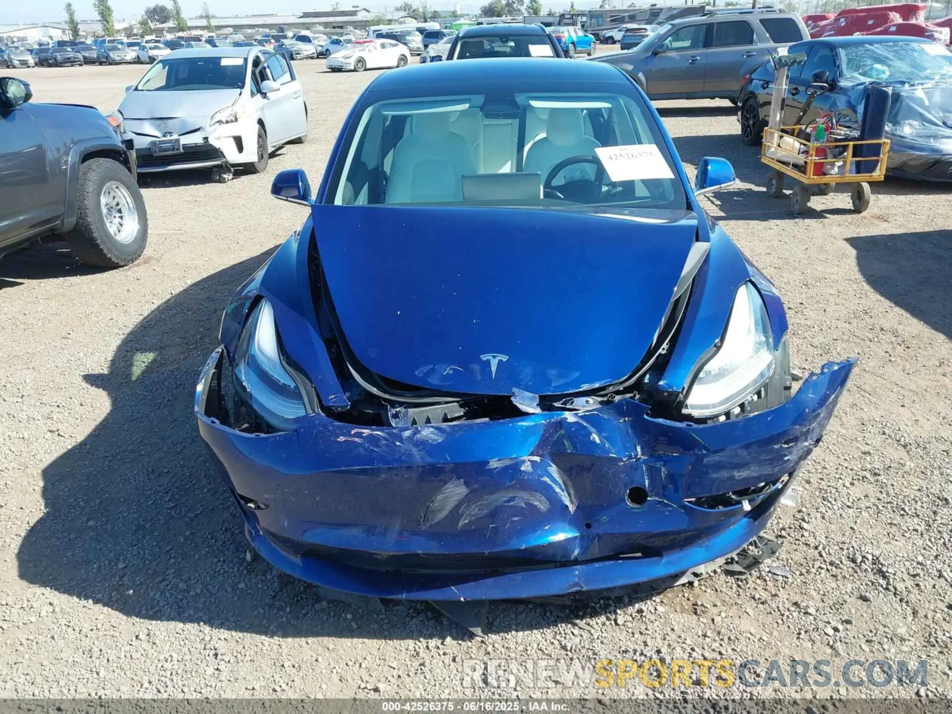 12 Photograph of a damaged car 5YJ3E1EB5LF791503 TESLA MODEL 3 2020