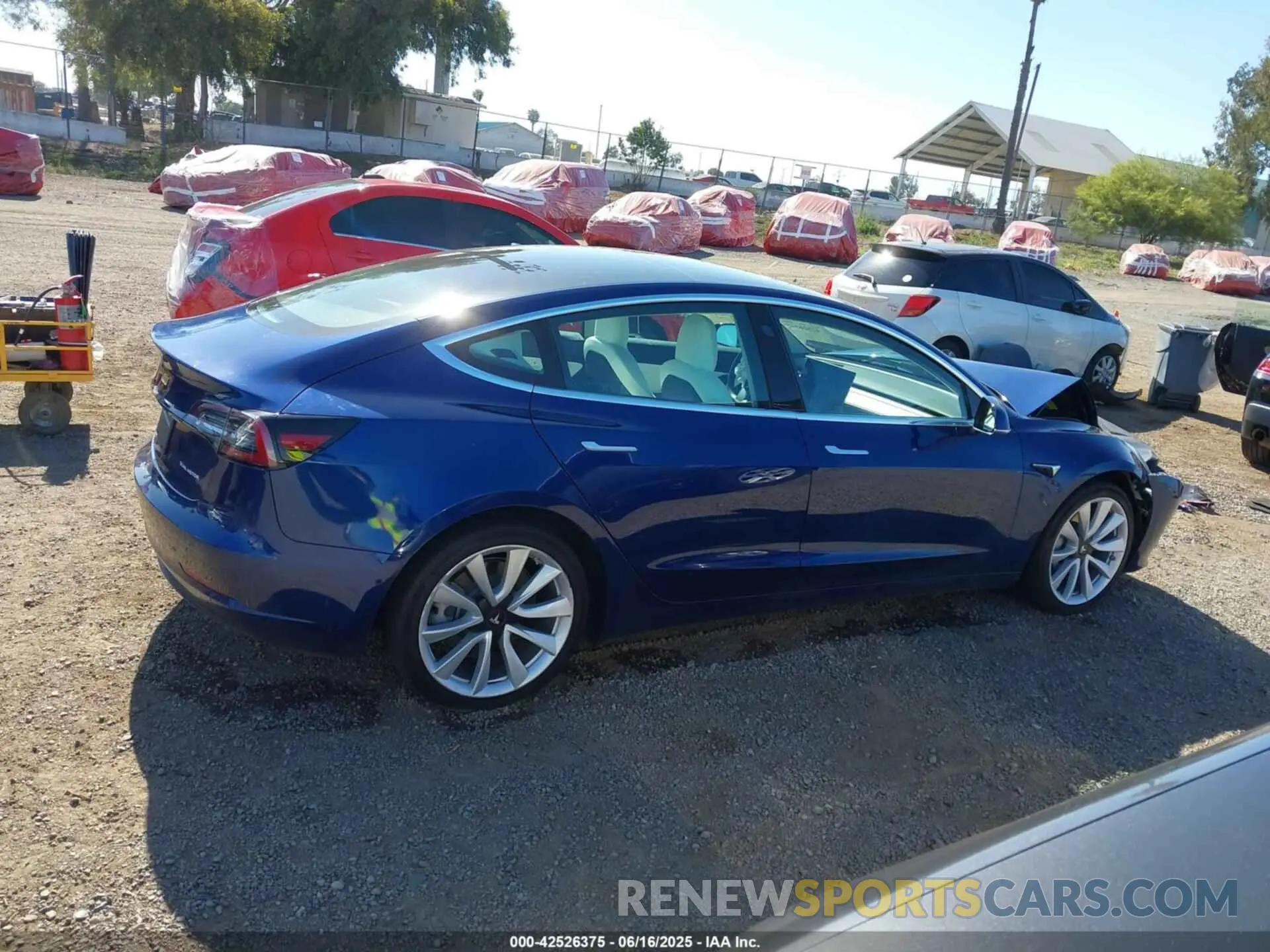 13 Photograph of a damaged car 5YJ3E1EB5LF791503 TESLA MODEL 3 2020