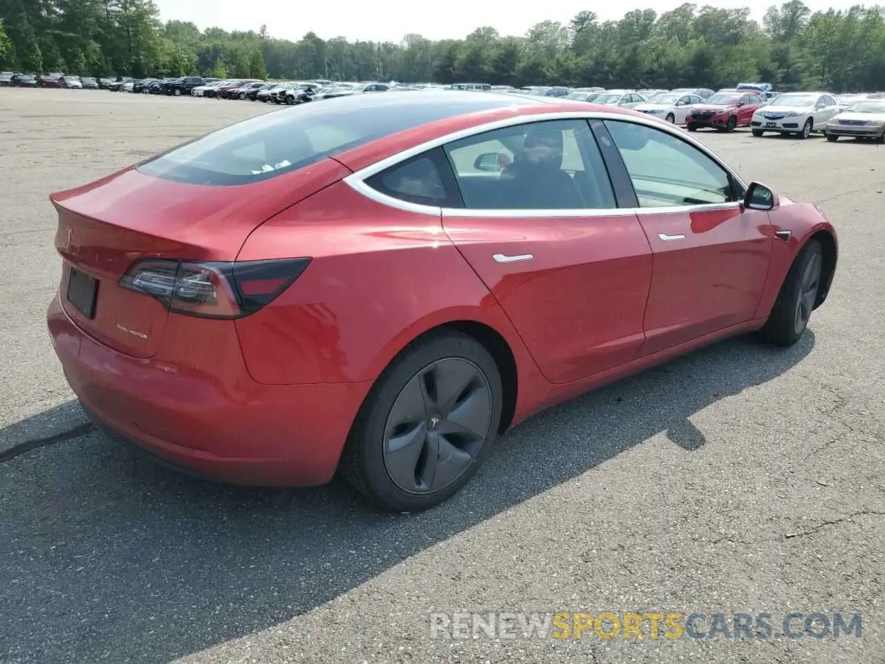3 Photograph of a damaged car 5YJ3E1EB5LF794904 TESLA MODEL 3 2020