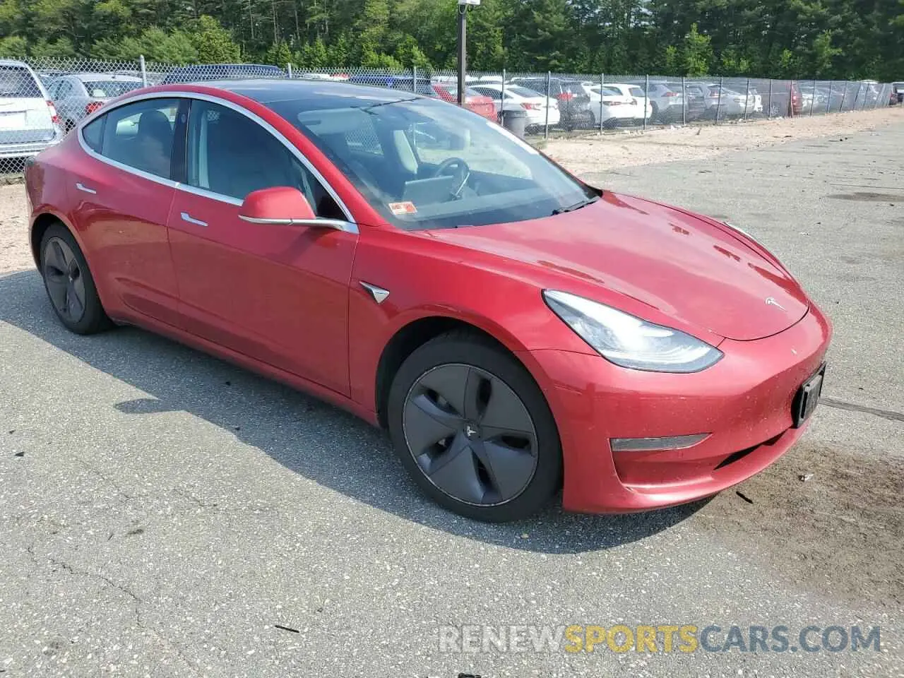 4 Photograph of a damaged car 5YJ3E1EB5LF794904 TESLA MODEL 3 2020