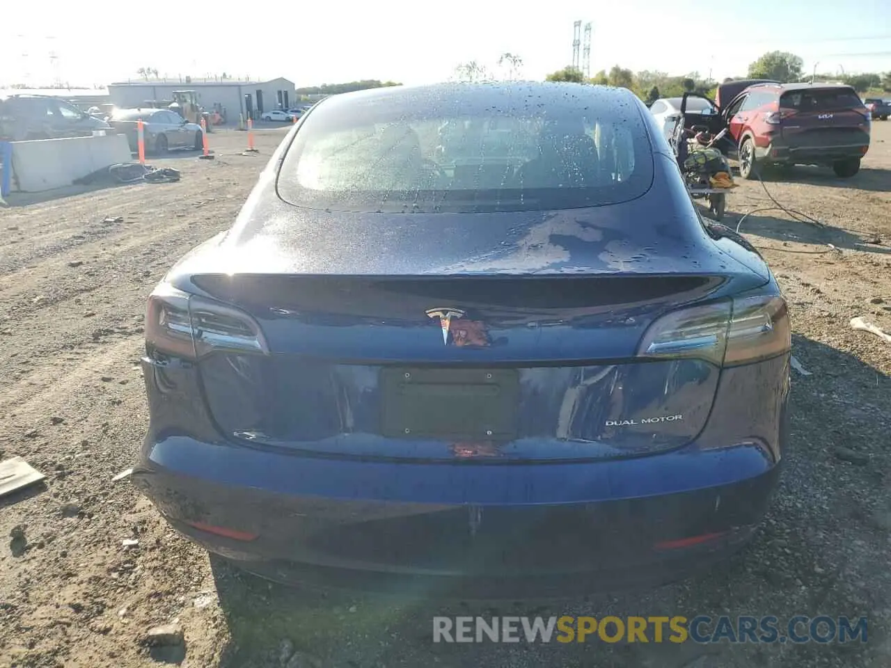 6 Photograph of a damaged car 5YJ3E1EB5LF794952 TESLA MODEL 3 2020