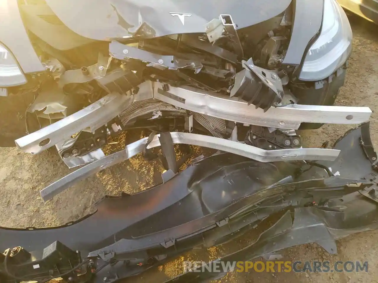 9 Photograph of a damaged car 5YJ3E1EB6LF589219 TESLA MODEL 3 2020