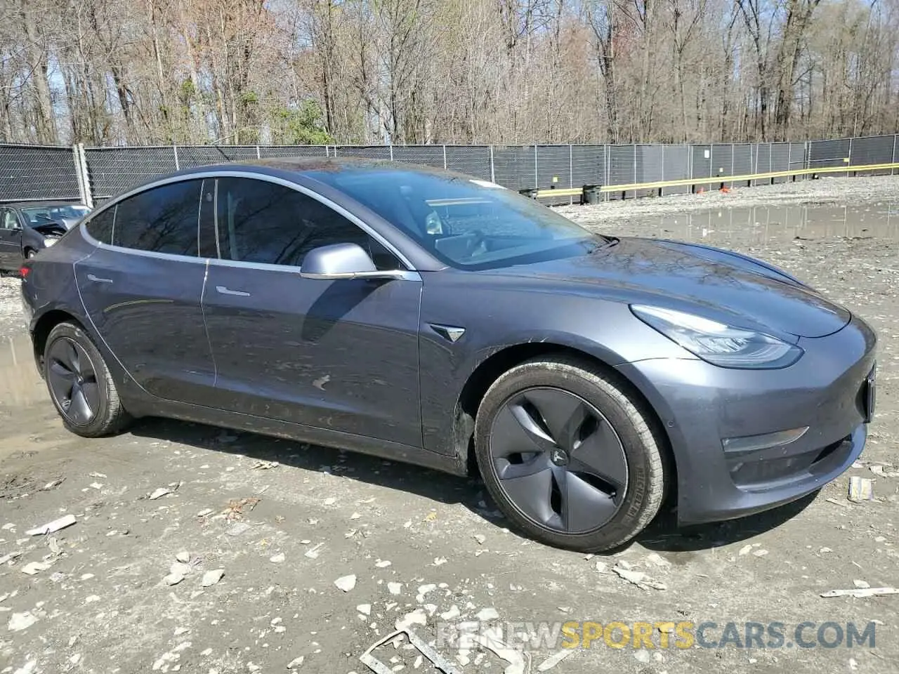 4 Photograph of a damaged car 5YJ3E1EB6LF616676 TESLA MODEL 3 2020