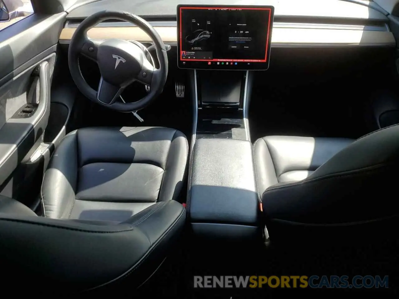 8 Photograph of a damaged car 5YJ3E1EB6LF616676 TESLA MODEL 3 2020