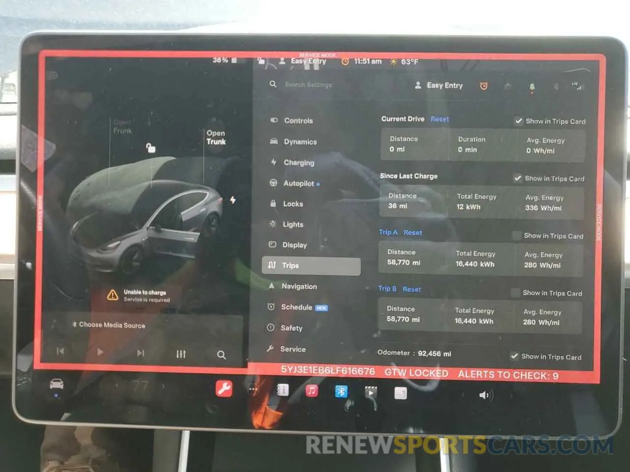 9 Photograph of a damaged car 5YJ3E1EB6LF616676 TESLA MODEL 3 2020