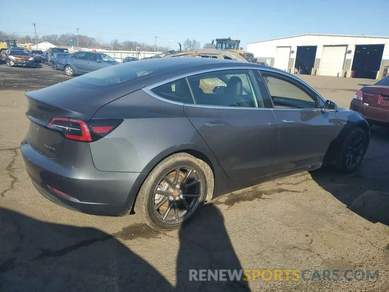 3 Photograph of a damaged car 5YJ3E1EB6LF616807 TESLA MODEL 3 2020