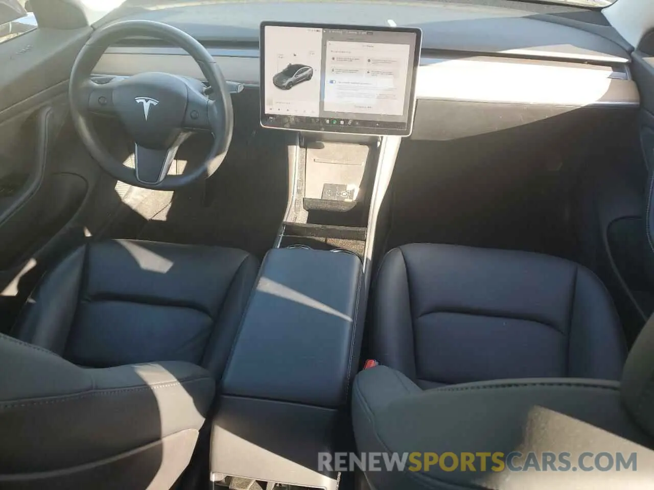 8 Photograph of a damaged car 5YJ3E1EB6LF616807 TESLA MODEL 3 2020