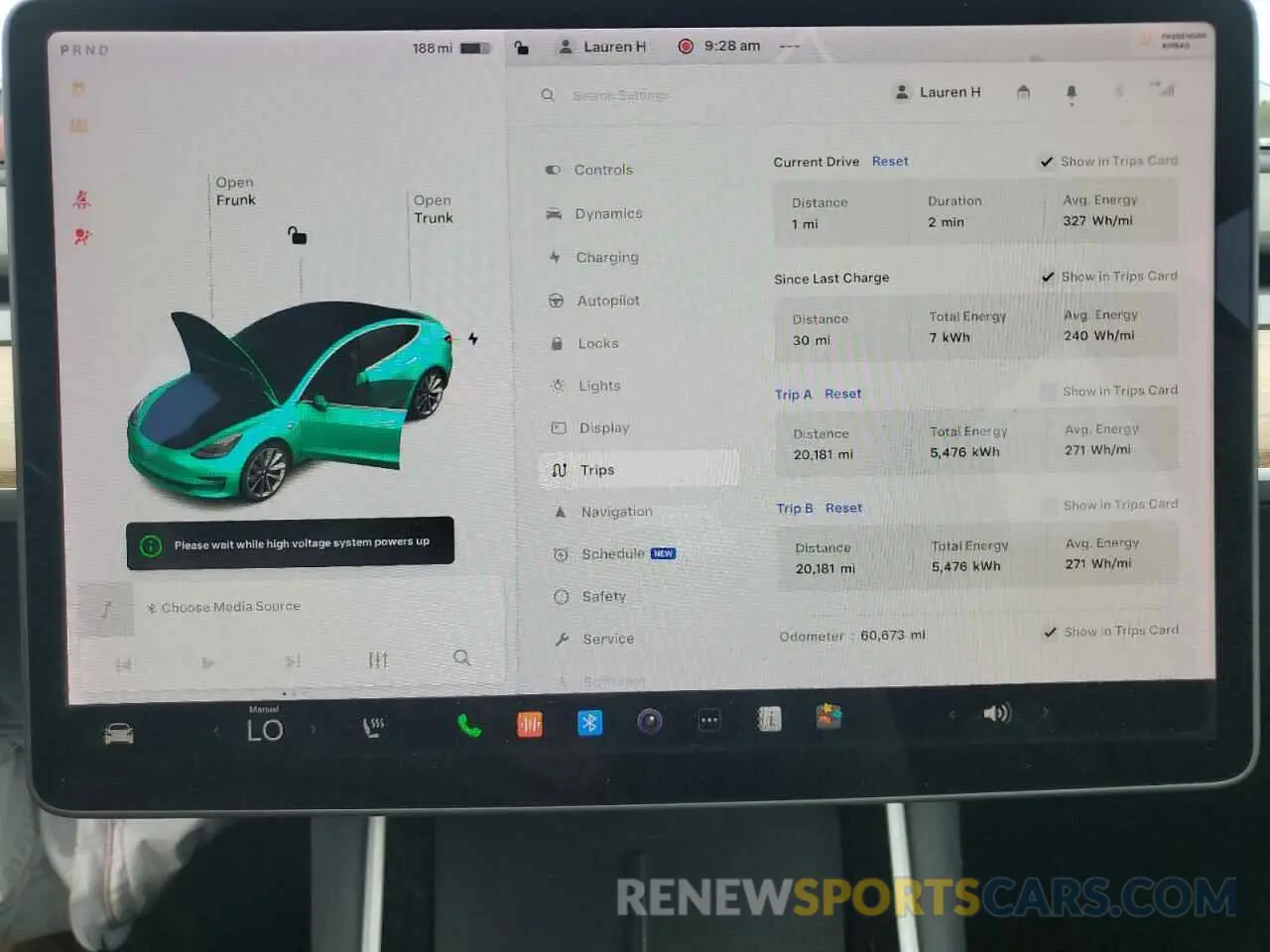 9 Photograph of a damaged car 5YJ3E1EB6LF618590 TESLA MODEL 3 2020