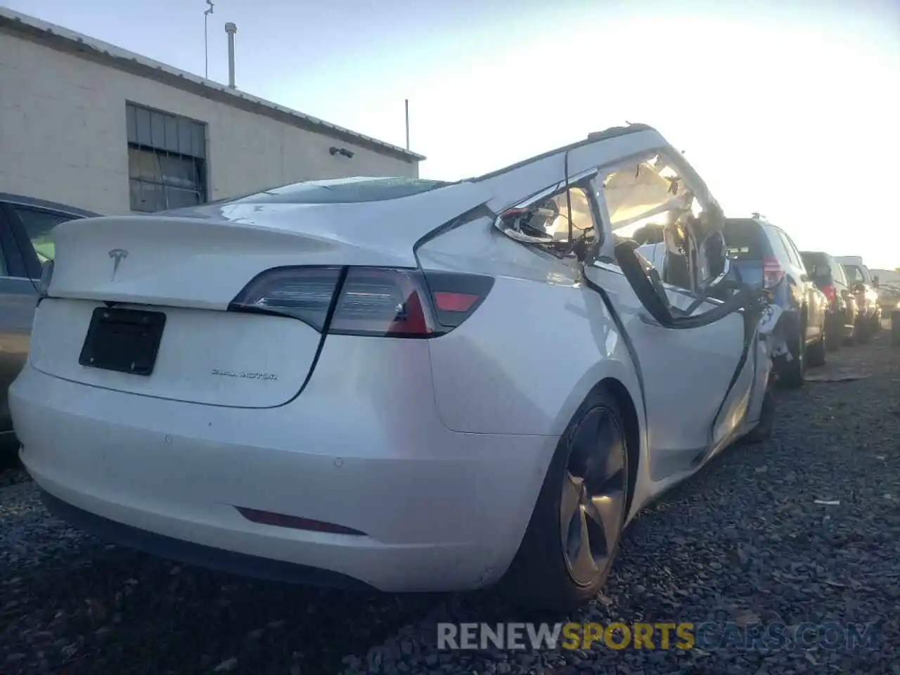 4 Photograph of a damaged car 5YJ3E1EB6LF618735 TESLA MODEL 3 2020