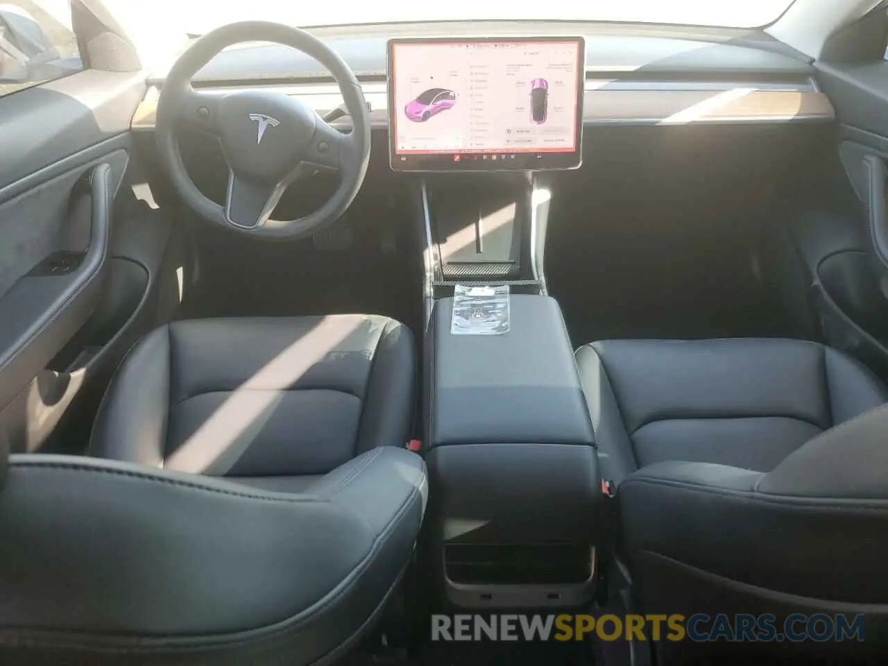 8 Photograph of a damaged car 5YJ3E1EB6LF619125 TESLA MODEL 3 2020
