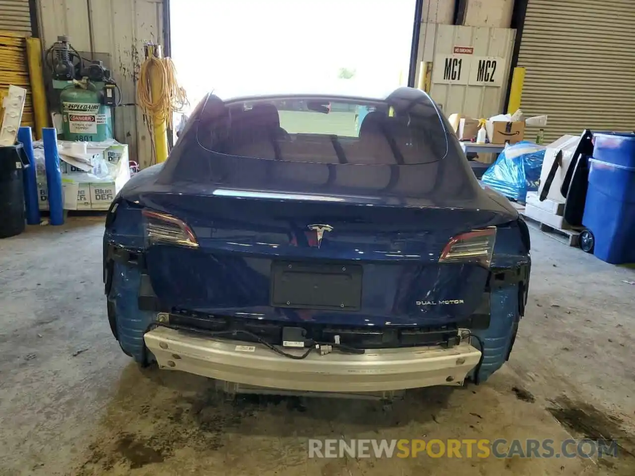 6 Photograph of a damaged car 5YJ3E1EB6LF620596 TESLA MODEL 3 2020