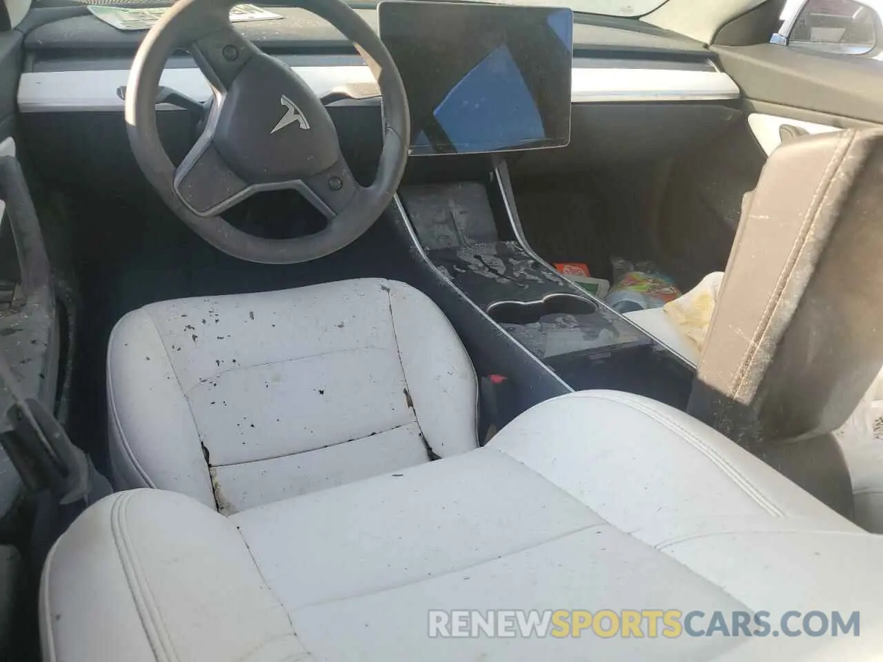 8 Photograph of a damaged car 5YJ3E1EB6LF622056 TESLA MODEL 3 2020