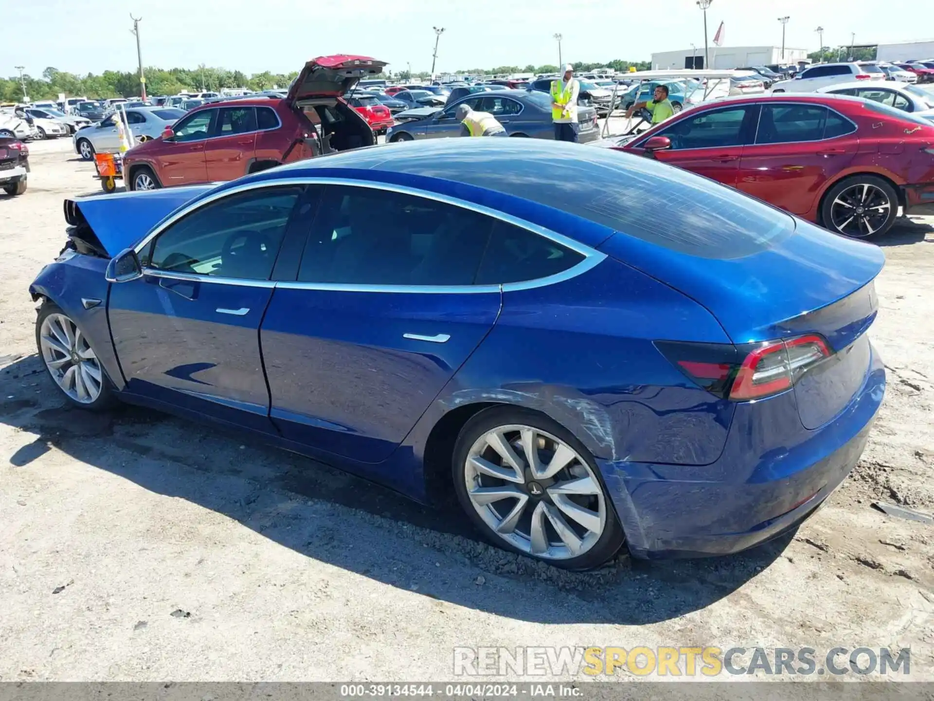 13 Photograph of a damaged car 5YJ3E1EB6LF622543 TESLA MODEL 3 2020