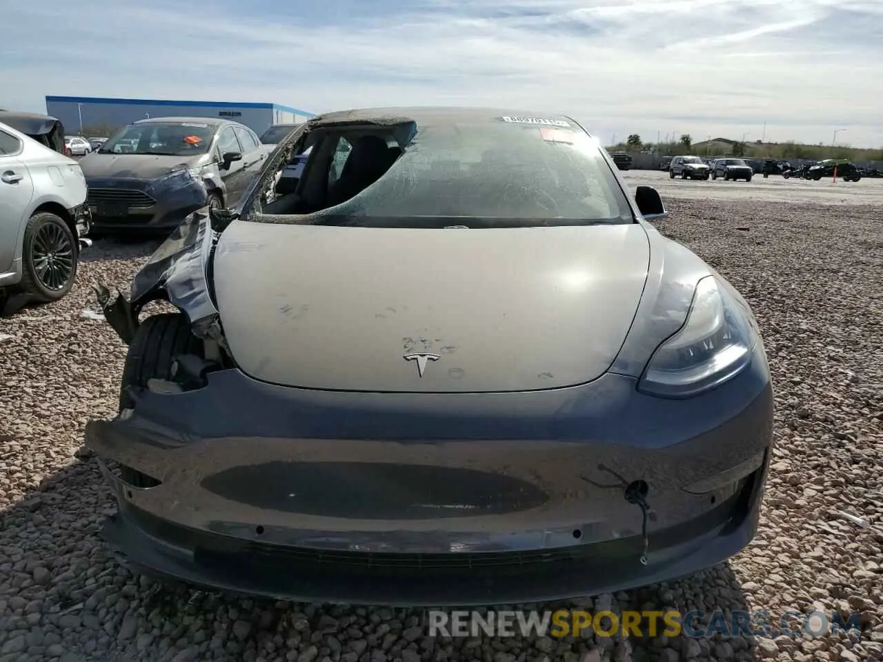 5 Photograph of a damaged car 5YJ3E1EB6LF638063 TESLA MODEL 3 2020