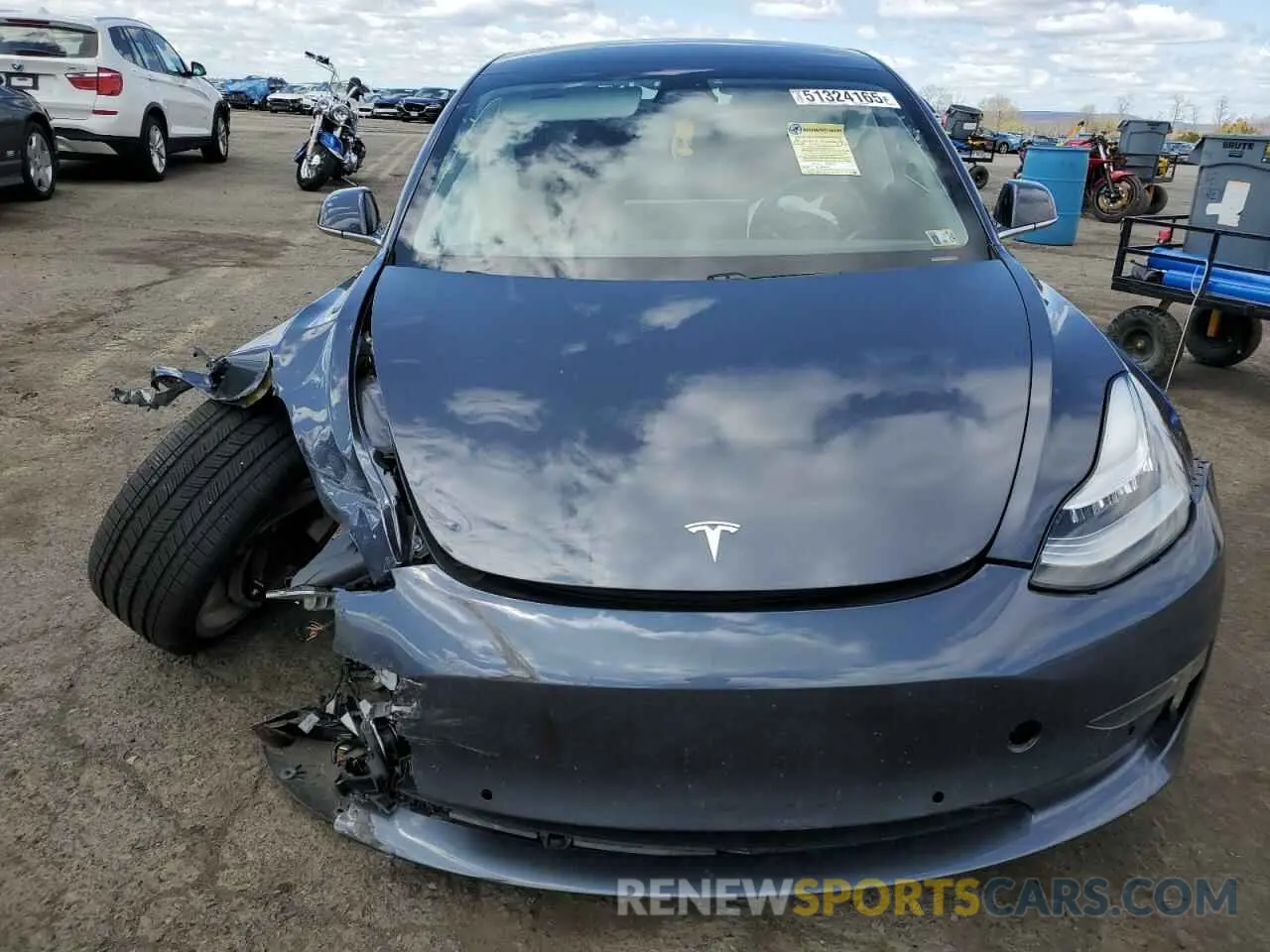 5 Photograph of a damaged car 5YJ3E1EB6LF646549 TESLA MODEL 3 2020