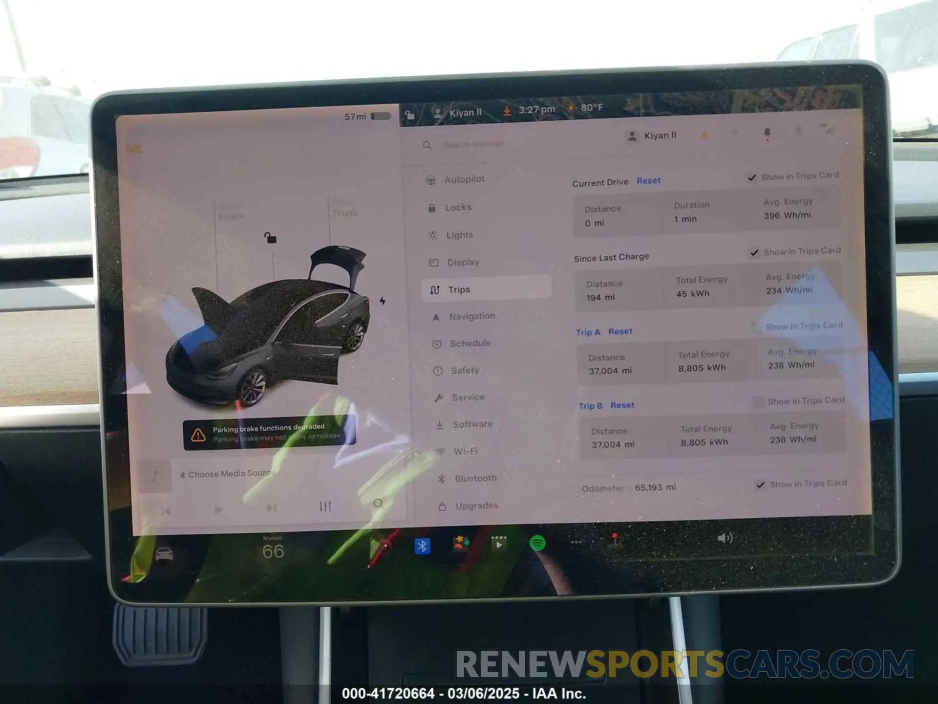 15 Photograph of a damaged car 5YJ3E1EB6LF666624 TESLA MODEL 3 2020