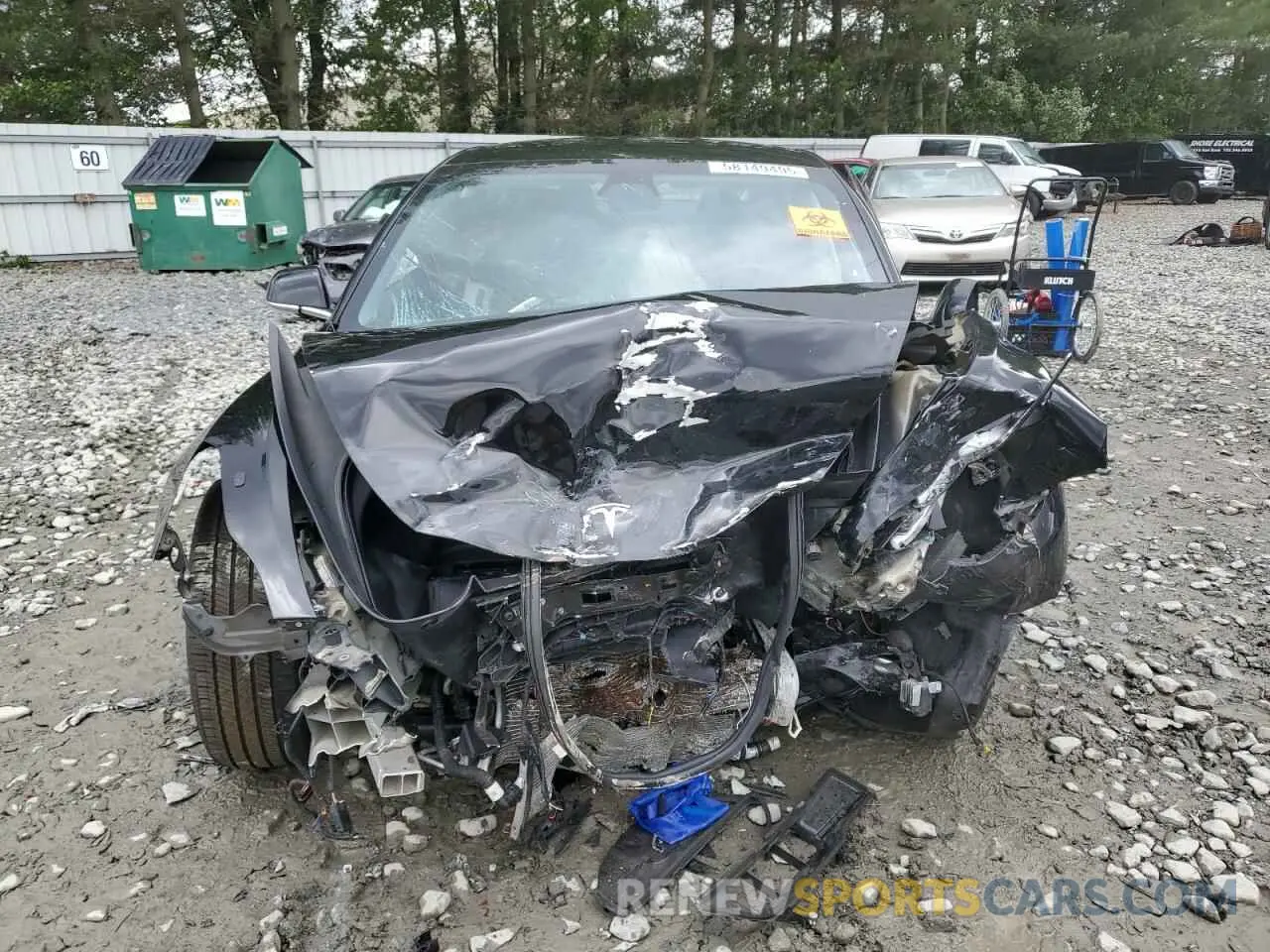 5 Photograph of a damaged car 5YJ3E1EB6LF741385 TESLA MODEL 3 2020