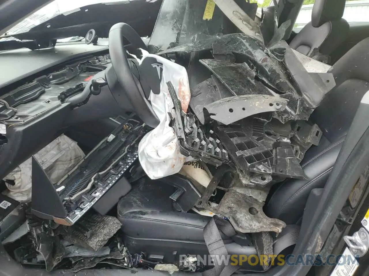 7 Photograph of a damaged car 5YJ3E1EB6LF741385 TESLA MODEL 3 2020