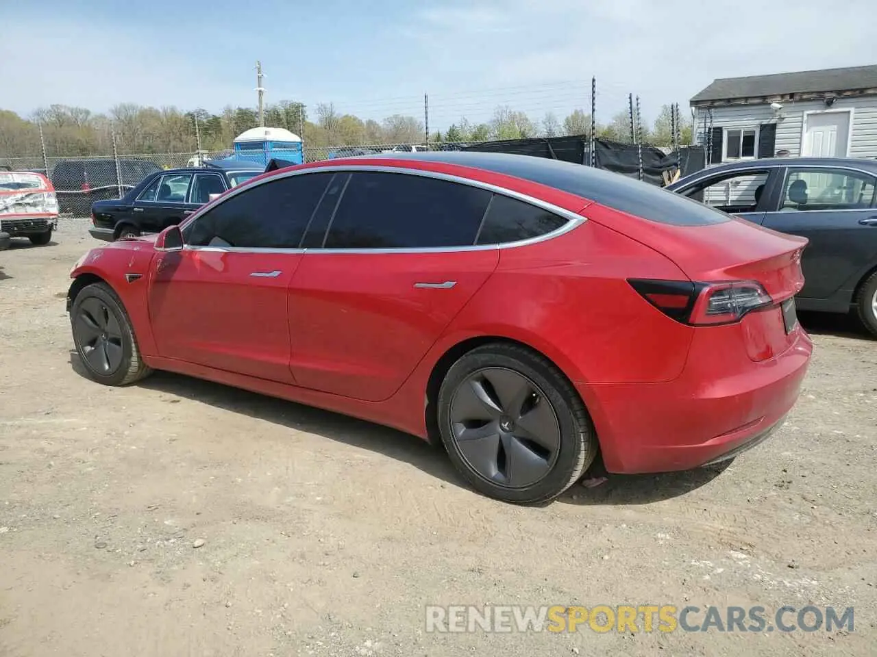 2 Photograph of a damaged car 5YJ3E1EB6LF770353 TESLA MODEL 3 2020