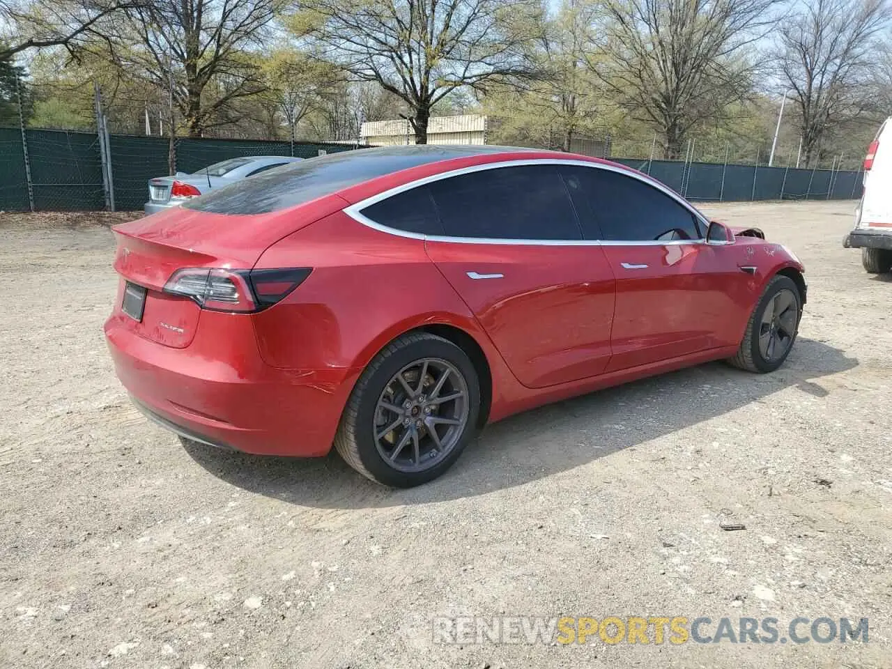 3 Photograph of a damaged car 5YJ3E1EB6LF770353 TESLA MODEL 3 2020