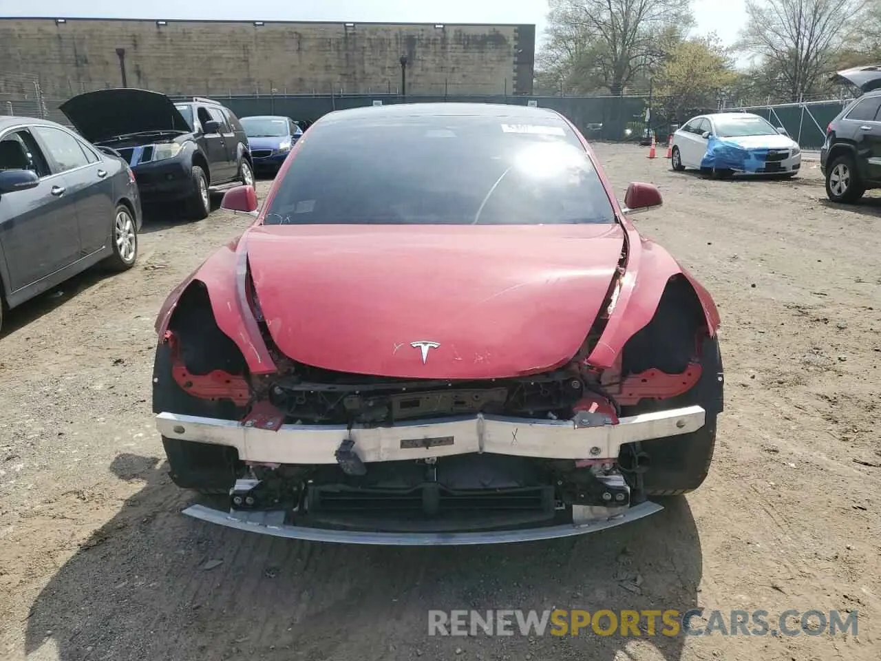 5 Photograph of a damaged car 5YJ3E1EB6LF770353 TESLA MODEL 3 2020