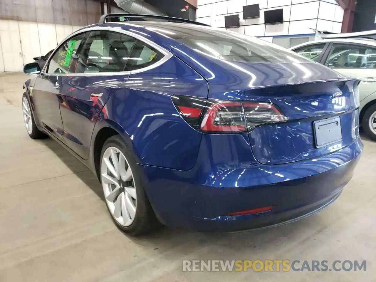 3 Photograph of a damaged car 5YJ3E1EB6LF787539 TESLA MODEL 3 2020