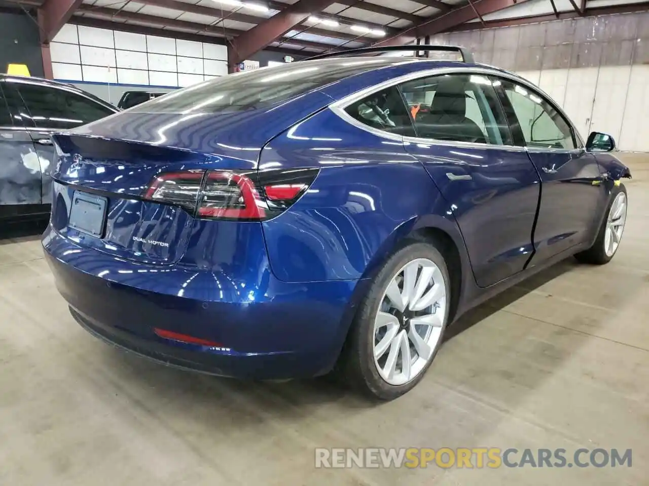 4 Photograph of a damaged car 5YJ3E1EB6LF787539 TESLA MODEL 3 2020