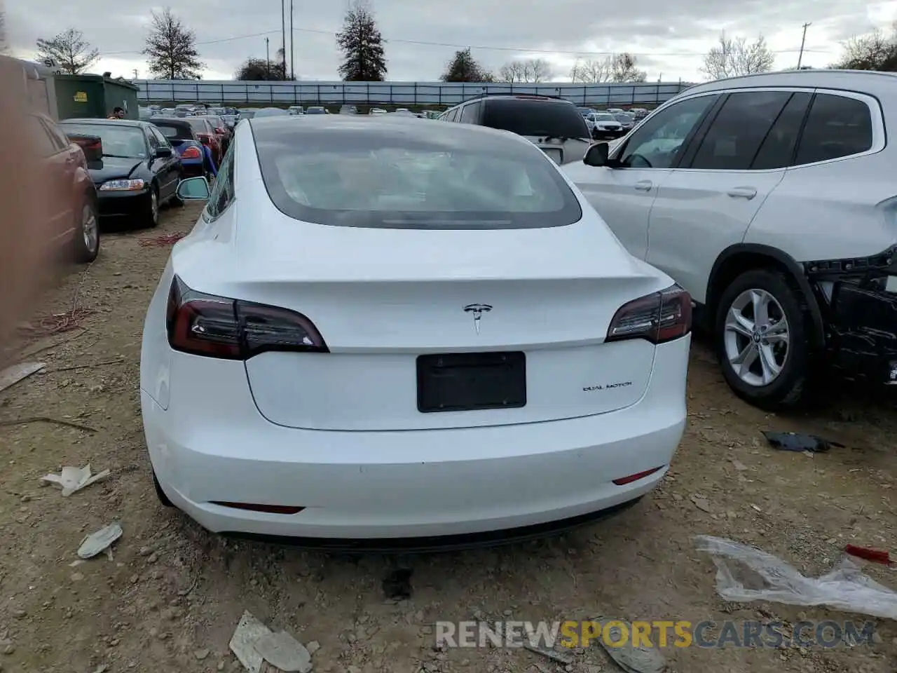 6 Photograph of a damaged car 5YJ3E1EB6LF787623 TESLA MODEL 3 2020