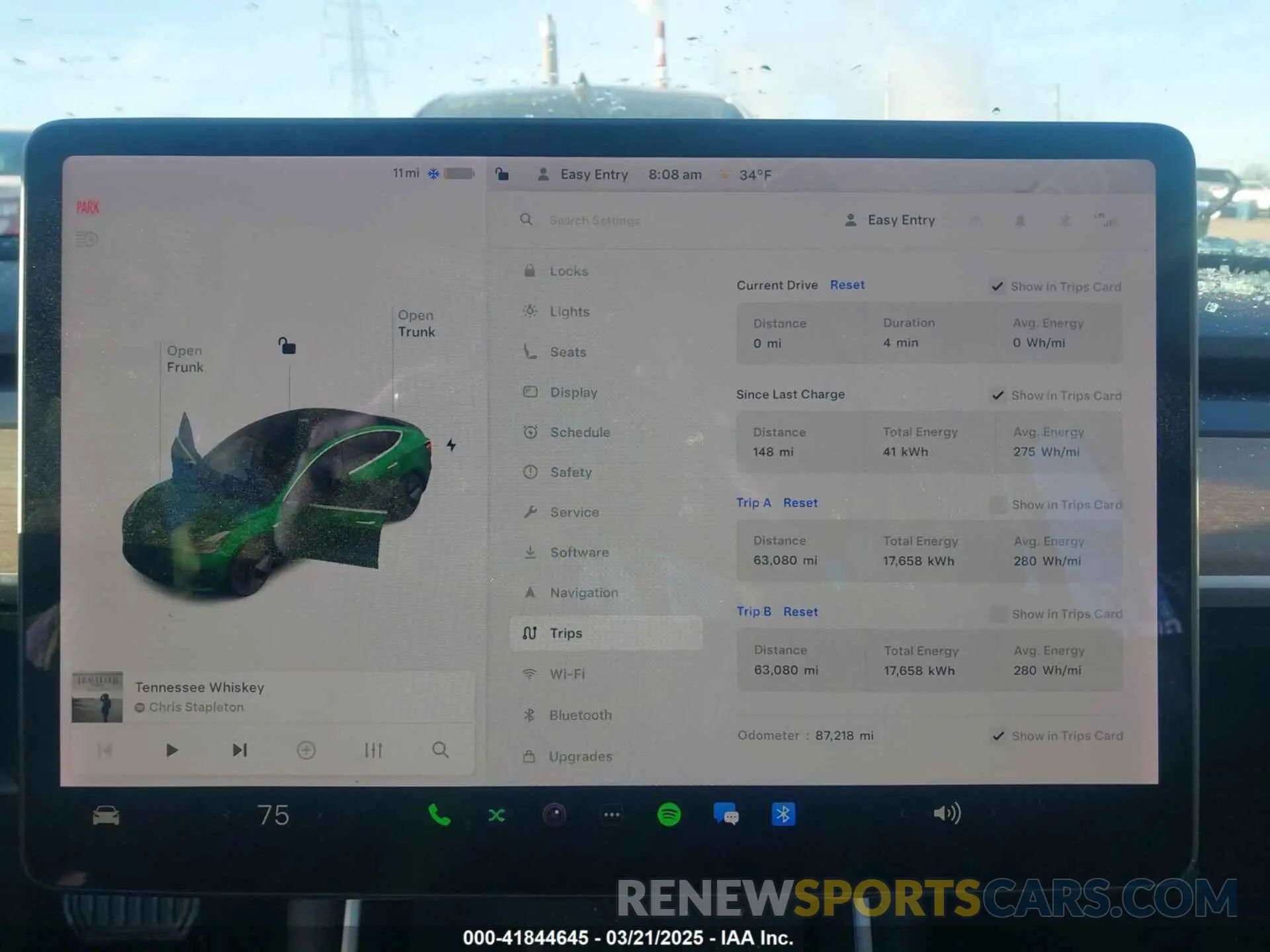 7 Photograph of a damaged car 5YJ3E1EB6LF793583 TESLA MODEL 3 2020