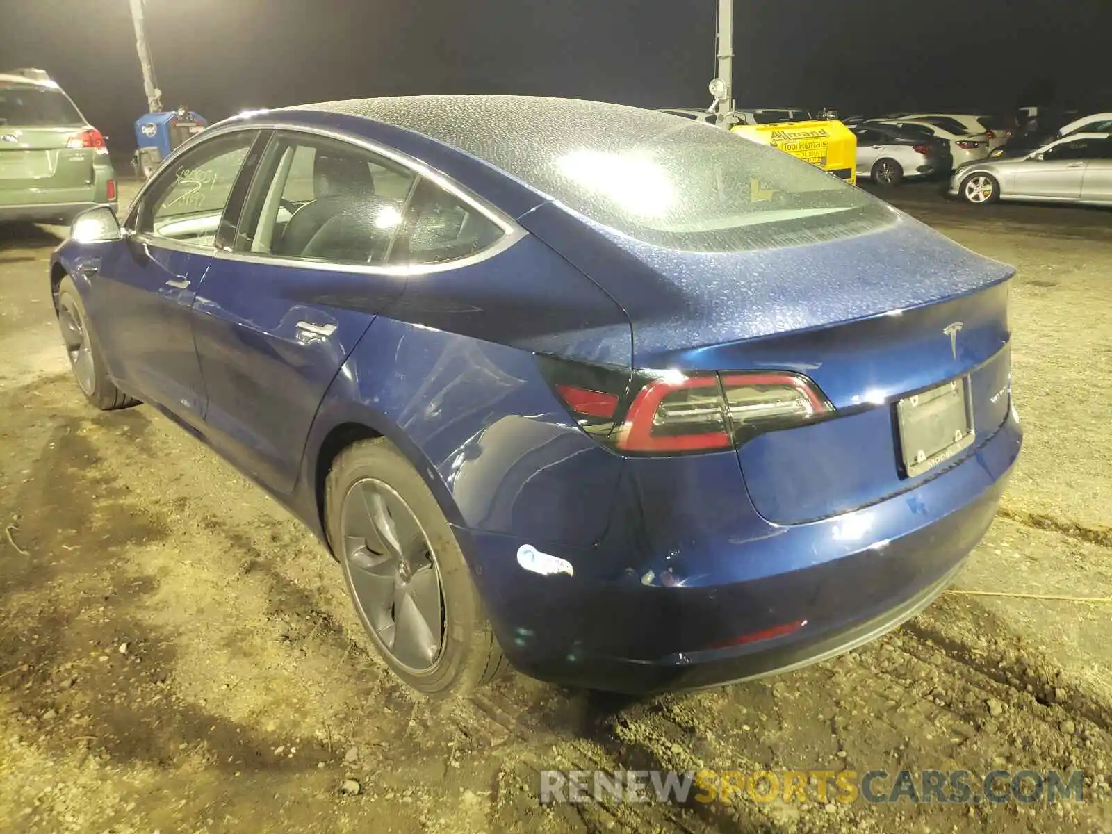 3 Photograph of a damaged car 5YJ3E1EB7LF617335 TESLA MODEL 3 2020