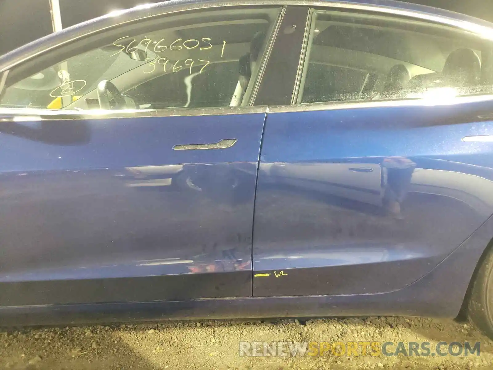 9 Photograph of a damaged car 5YJ3E1EB7LF617335 TESLA MODEL 3 2020