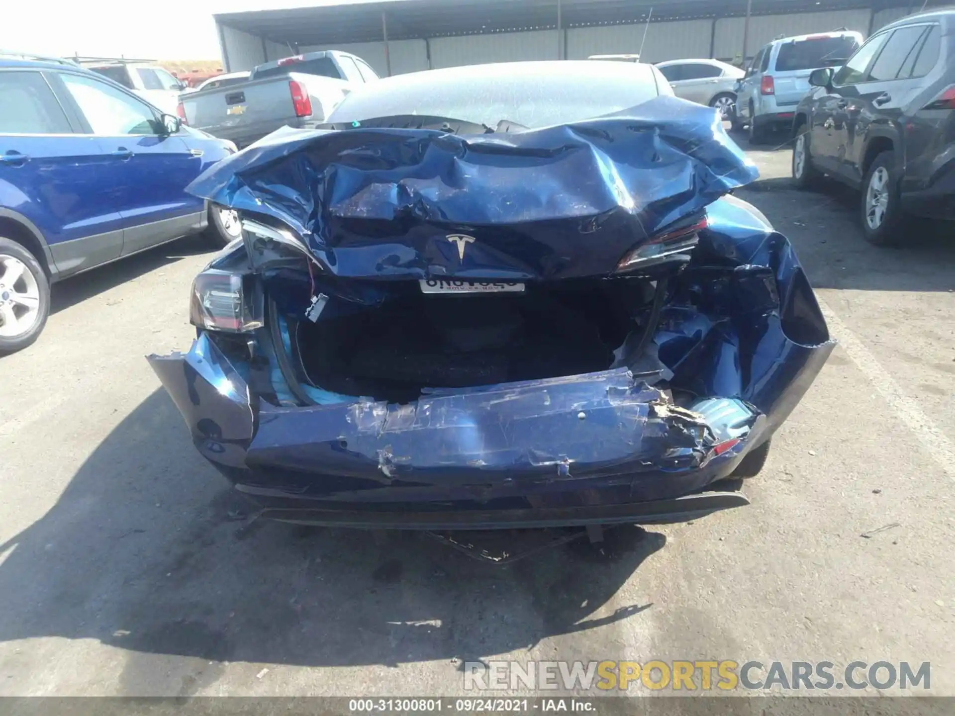 6 Photograph of a damaged car 5YJ3E1EB7LF622602 TESLA MODEL 3 2020