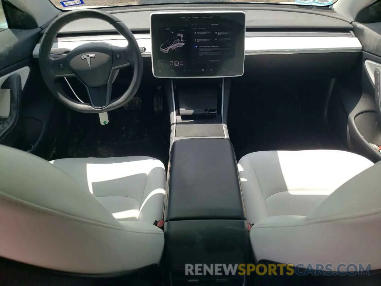 8 Photograph of a damaged car 5YJ3E1EB7LF622793 TESLA MODEL 3 2020