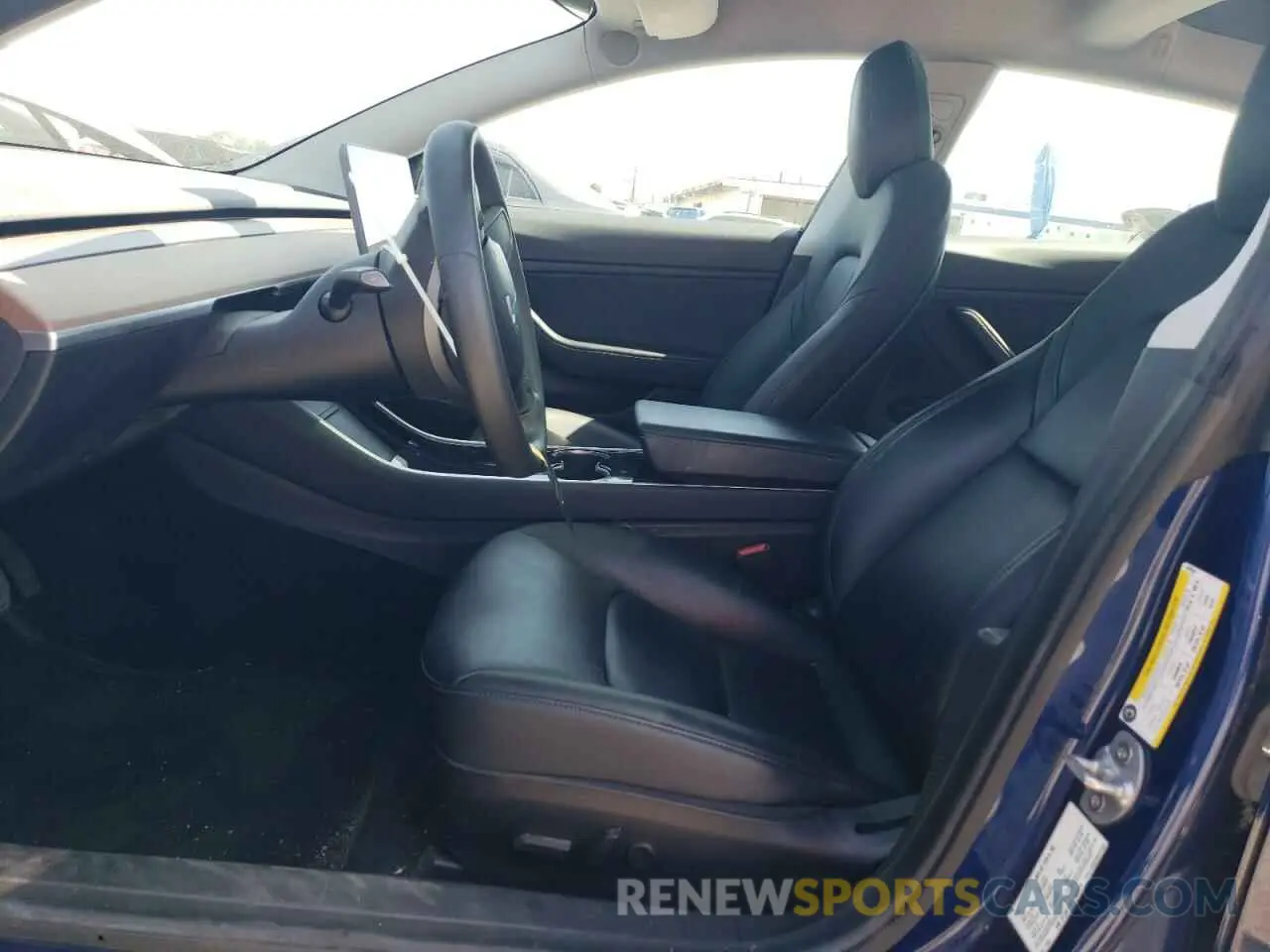 7 Photograph of a damaged car 5YJ3E1EB7LF647614 TESLA MODEL 3 2020