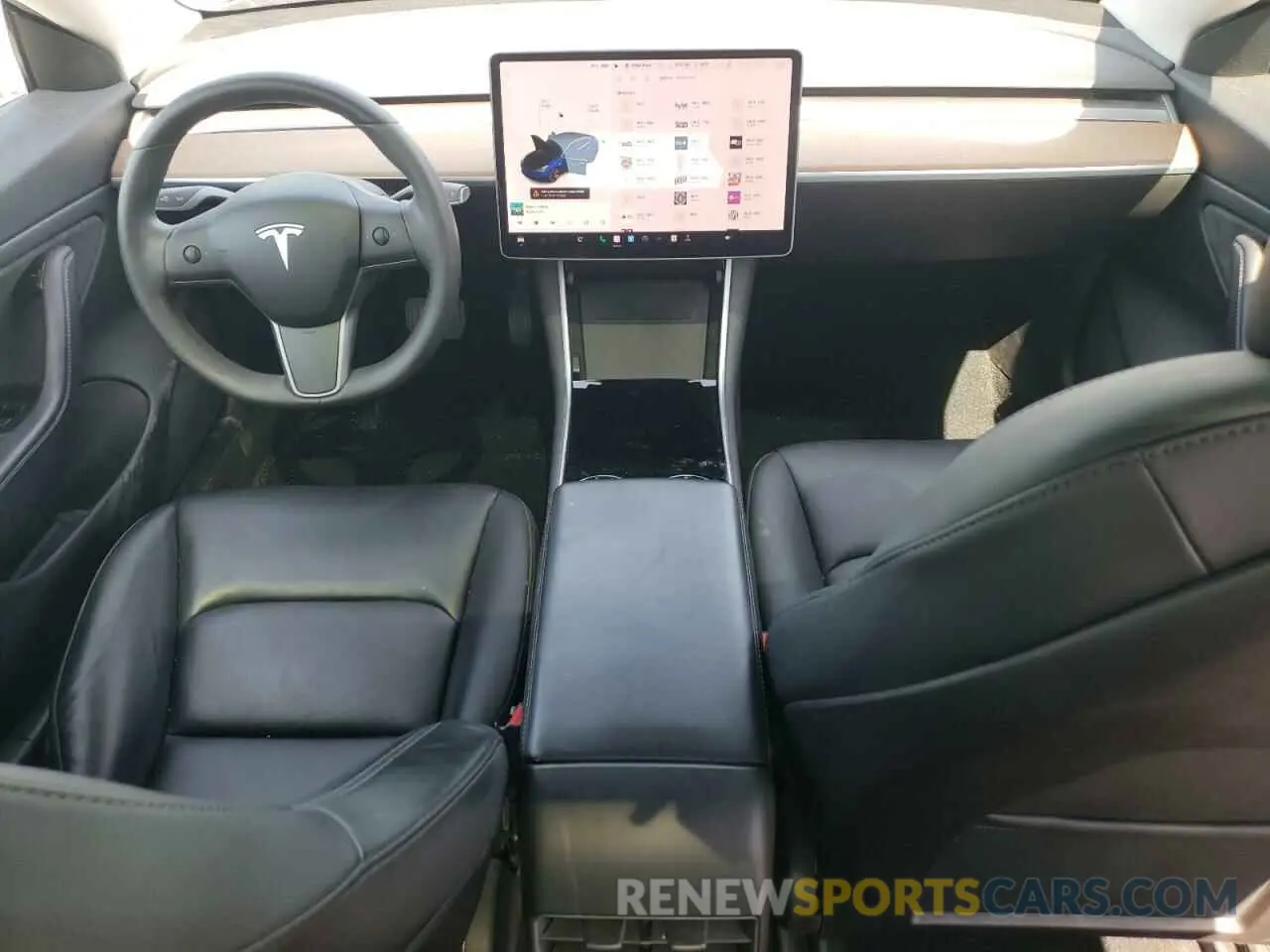 8 Photograph of a damaged car 5YJ3E1EB7LF647614 TESLA MODEL 3 2020