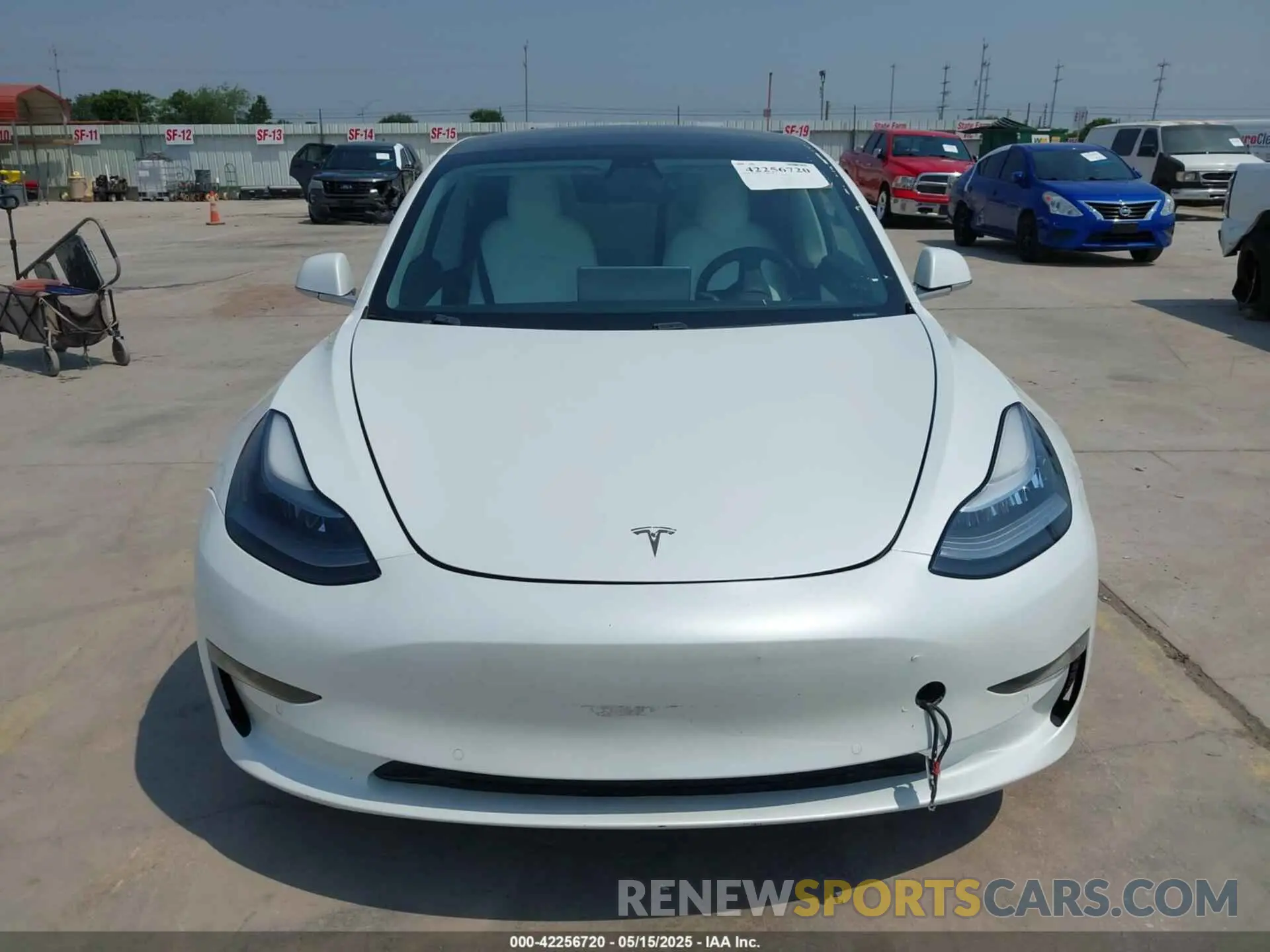 13 Photograph of a damaged car 5YJ3E1EB7LF651498 TESLA MODEL 3 2020