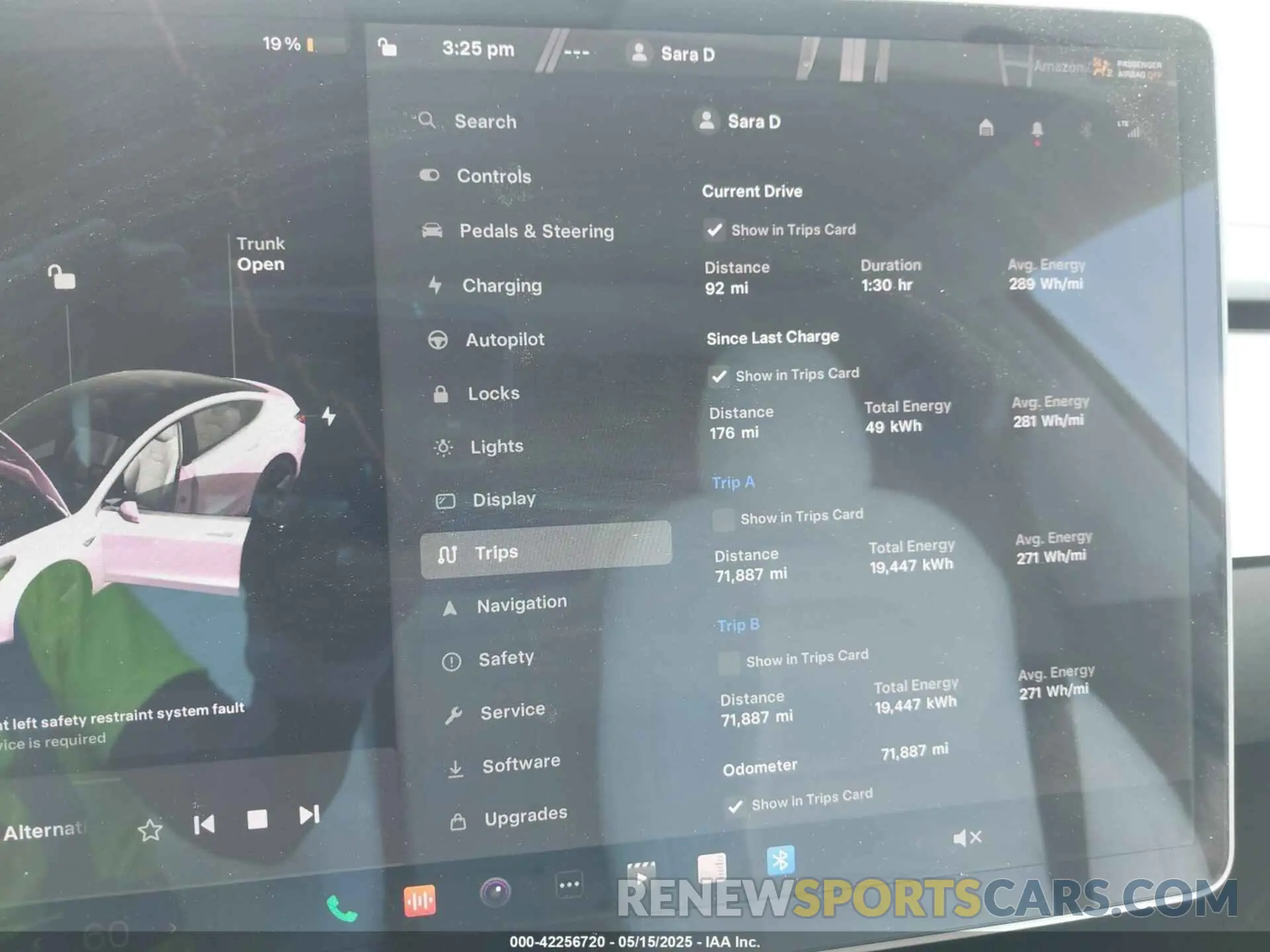 7 Photograph of a damaged car 5YJ3E1EB7LF651498 TESLA MODEL 3 2020