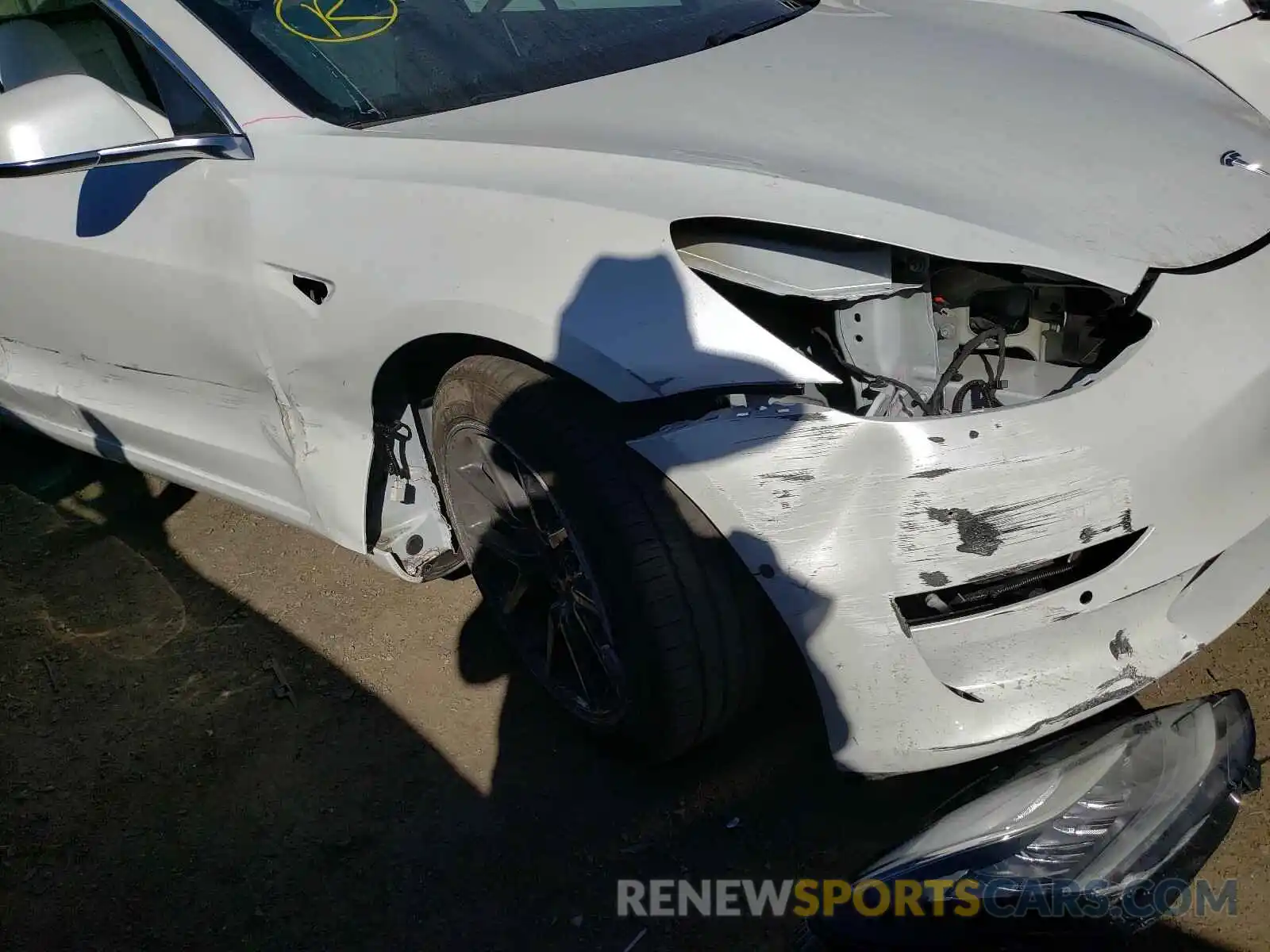 9 Photograph of a damaged car 5YJ3E1EB7LF651565 TESLA MODEL 3 2020