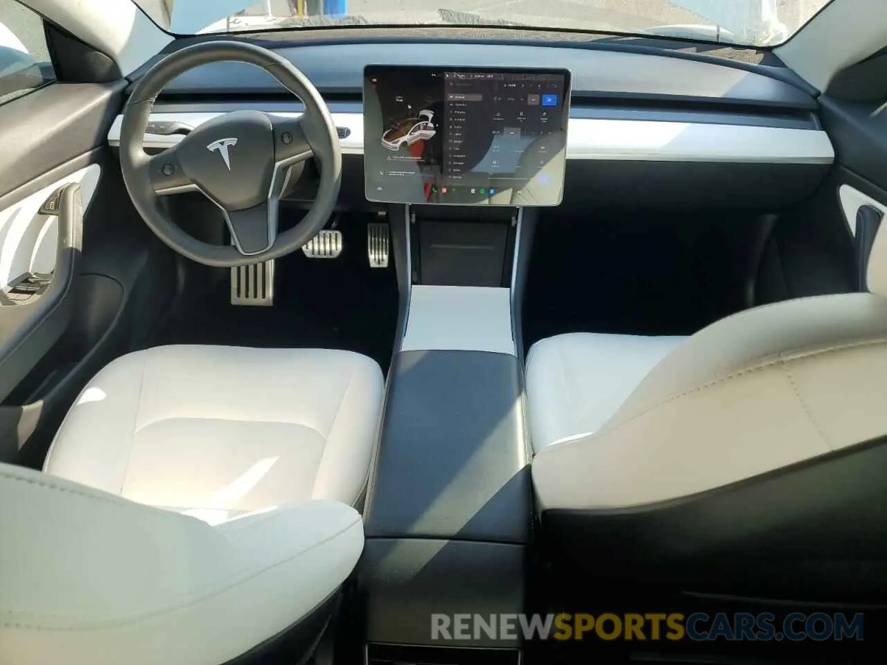 8 Photograph of a damaged car 5YJ3E1EB7LF651663 TESLA MODEL 3 2020